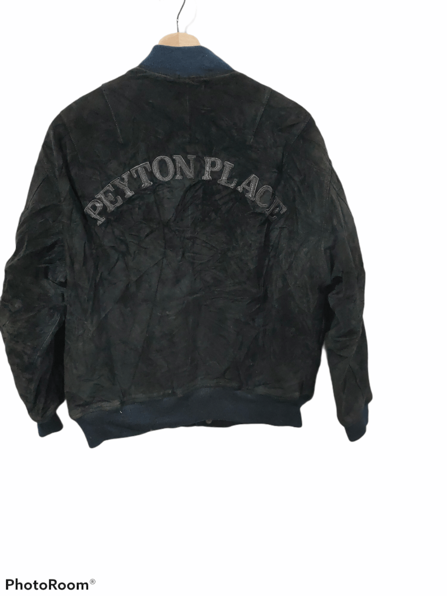 Japanese Brand × PPFM × Vintage Vintage Peyton place , PPFM button up jacket suede Spellout Size US L / EU 52-54 / 3 - 2 Thumbnail