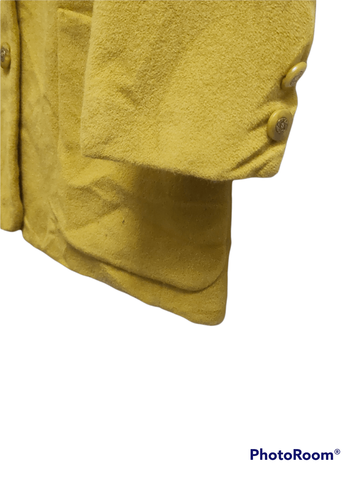 Pierre Balmain Pierre Balmain Paris blazer viscose yellow gold Size 48L - 4 Thumbnail