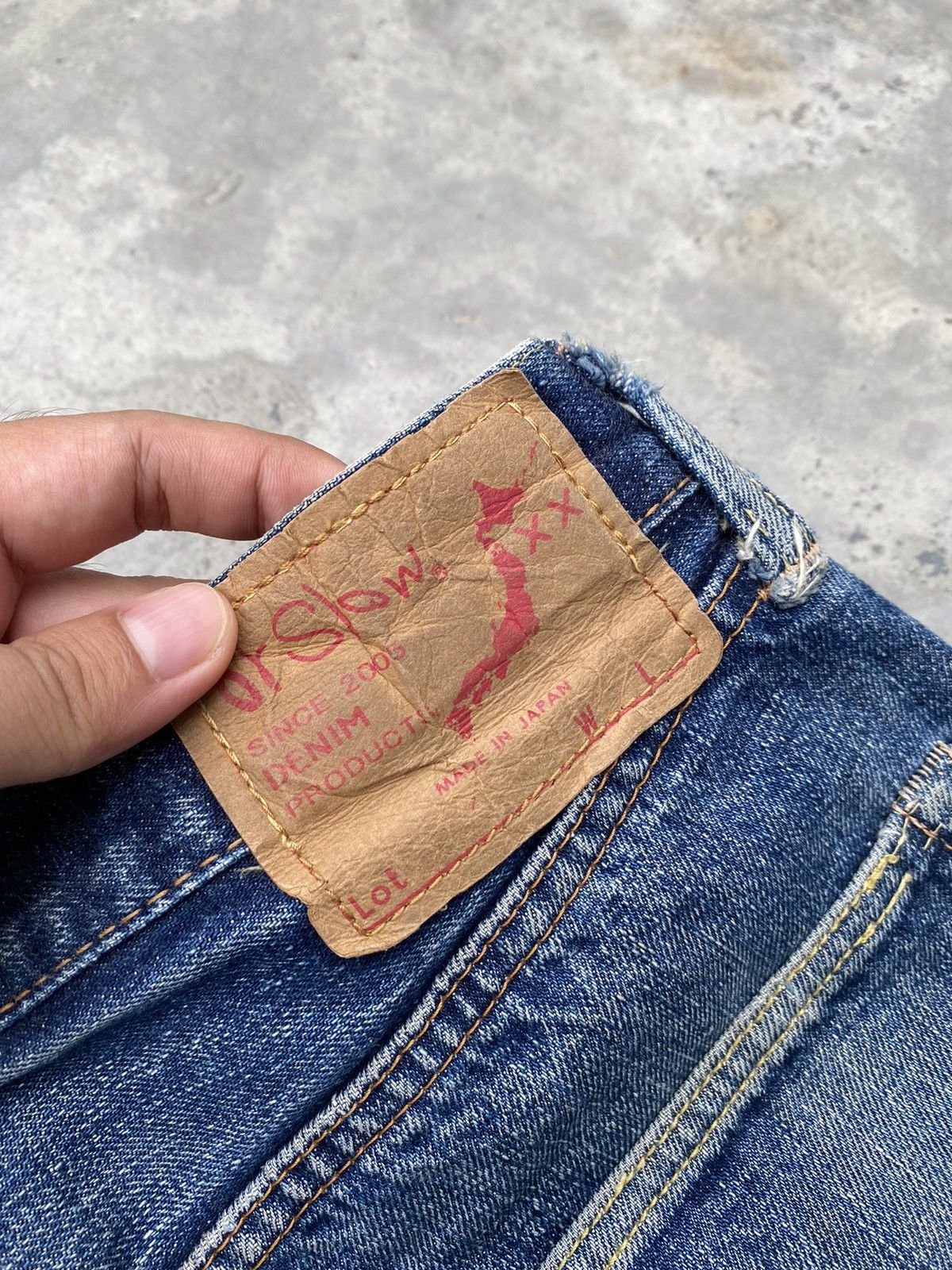Orslow 🔥Express Shipping🔥 Vintage Orslow Denim Selvedge Jeans Size US 28 / EU 44 - 9 Thumbnail