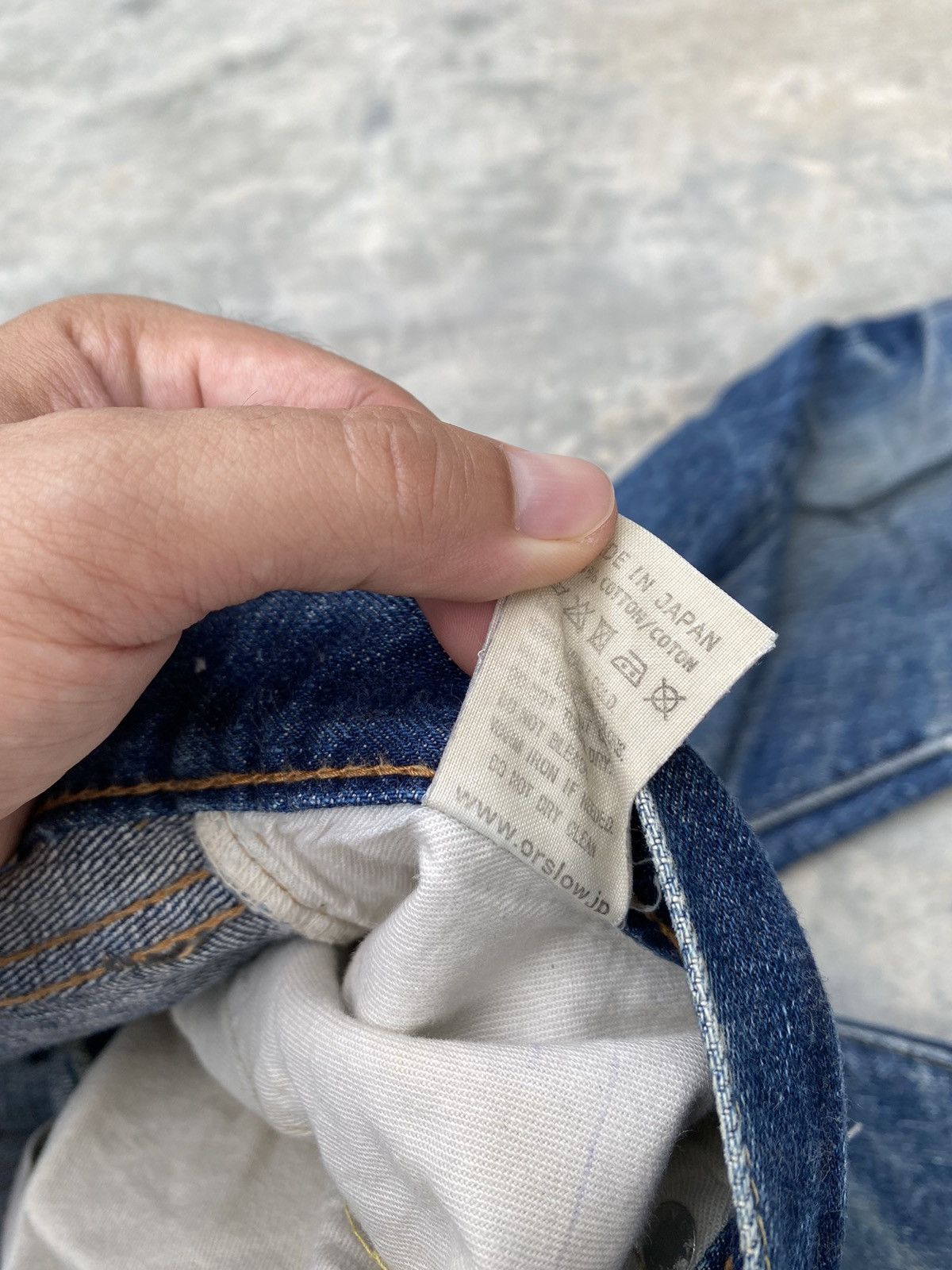 Orslow 🔥Express Shipping🔥 Vintage Orslow Denim Selvedge Jeans Size US 28 / EU 44 - 7 Thumbnail