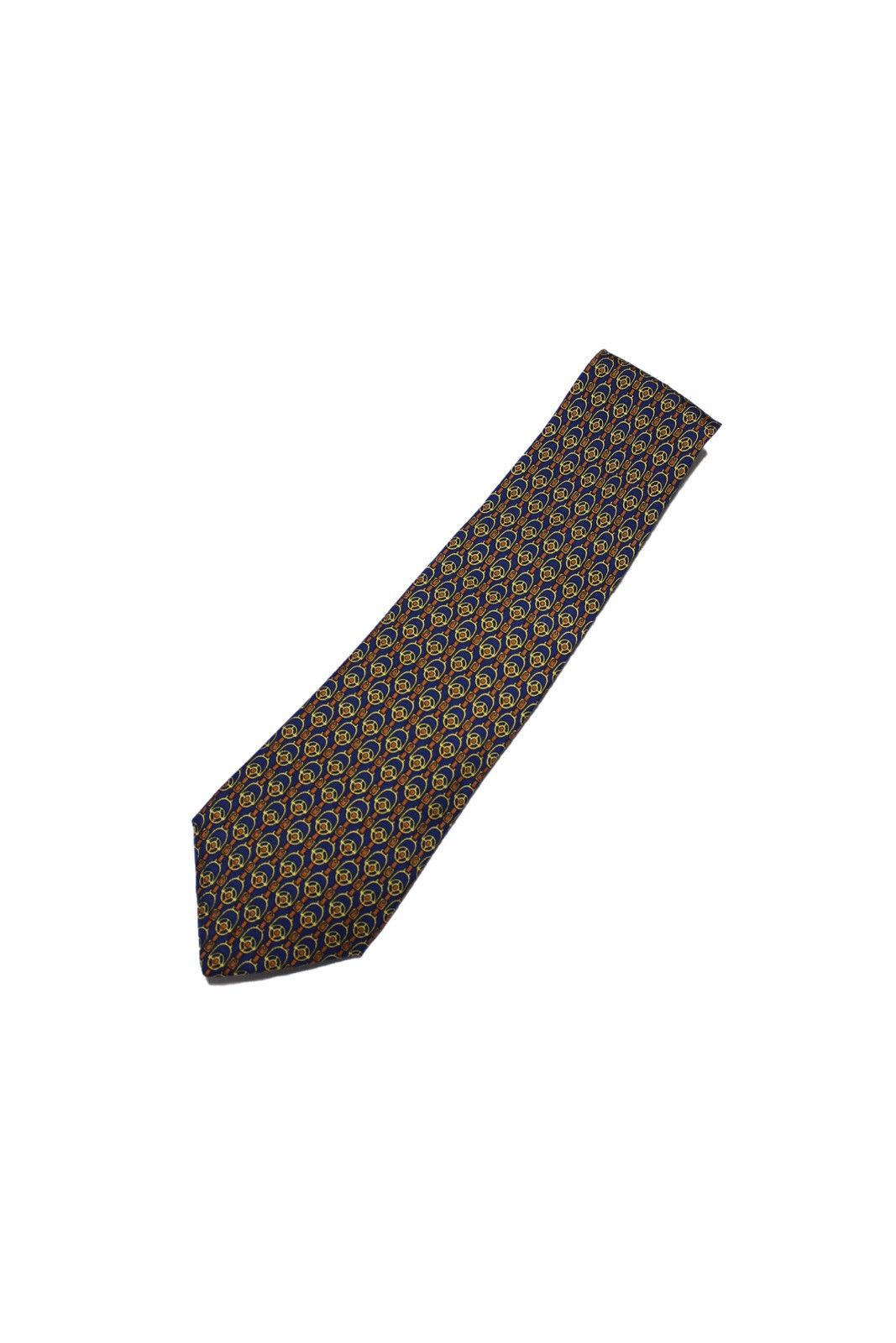 Hermes × Vintage Vintage Hermes Paris Silk Neck Tie Size ONE SIZE - 1 Thumbnail