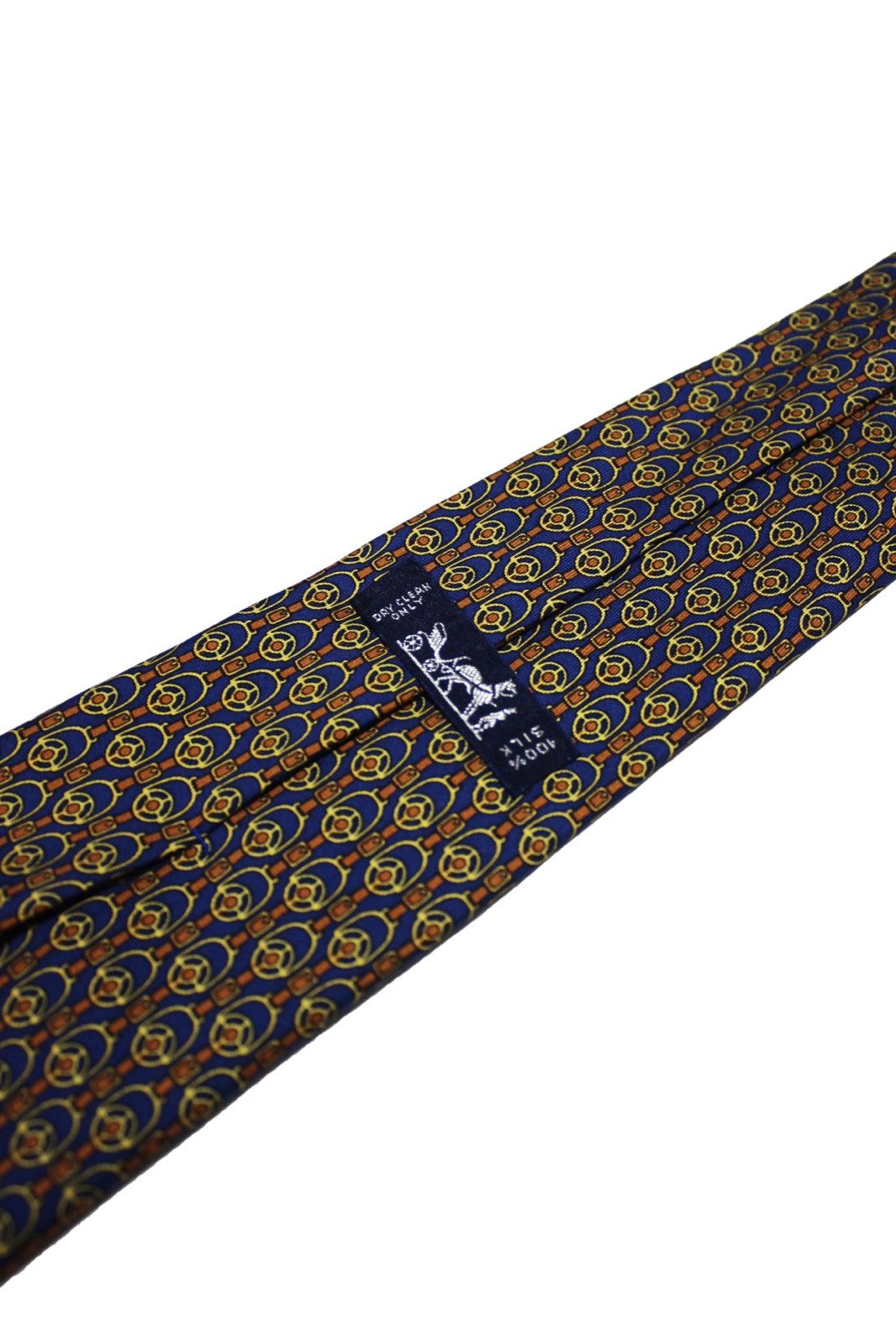Hermes × Vintage Vintage Hermes Paris Silk Neck Tie Size ONE SIZE - 3 Thumbnail