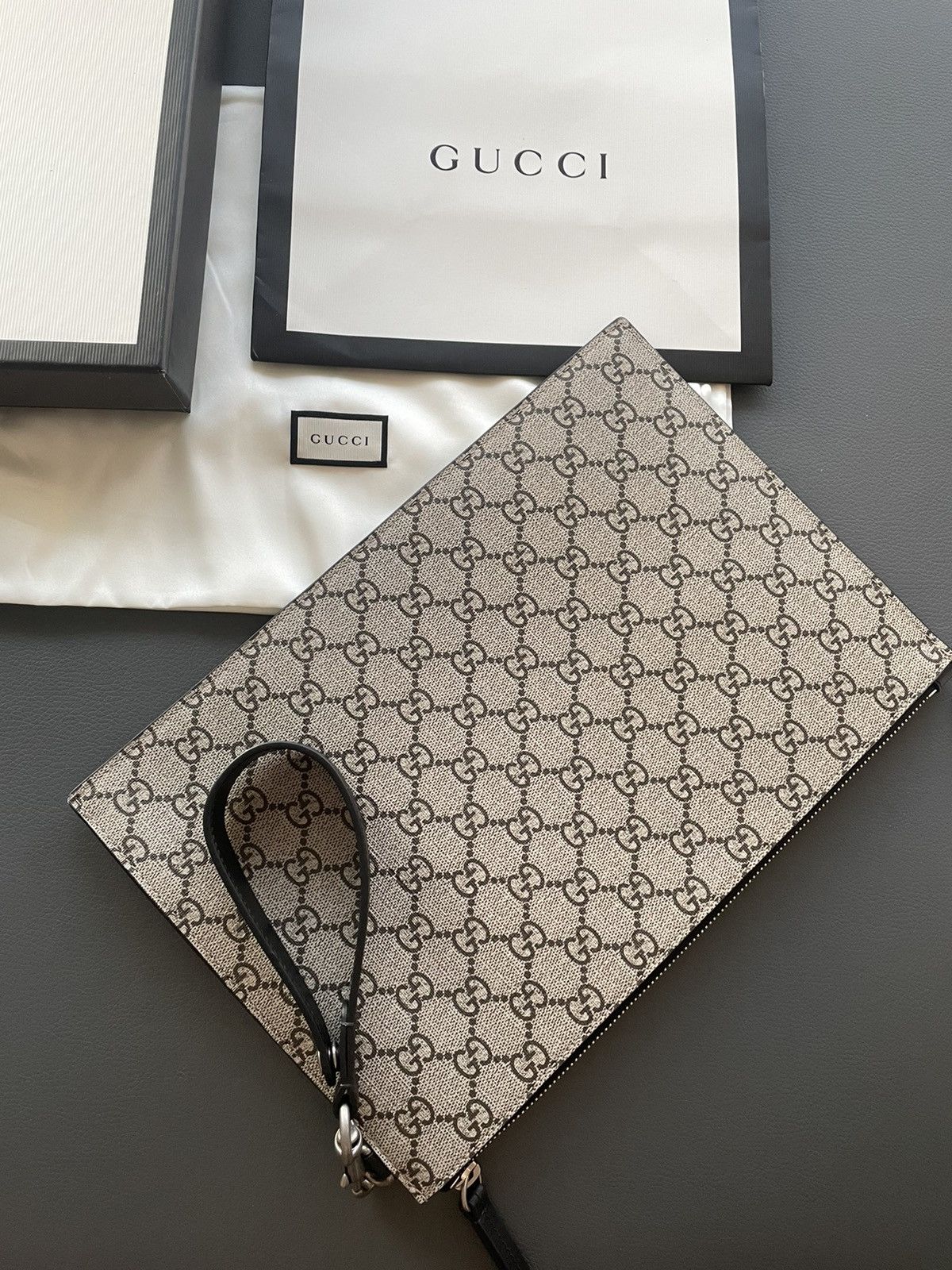 Gucci Limited Super Rare Brand New King Snake GG Pouch Clutch Bag Size ONE SIZE - 19 Thumbnail