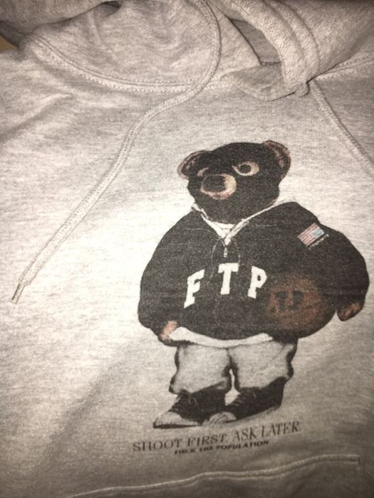 Ftp teddy bear outlet hoodie