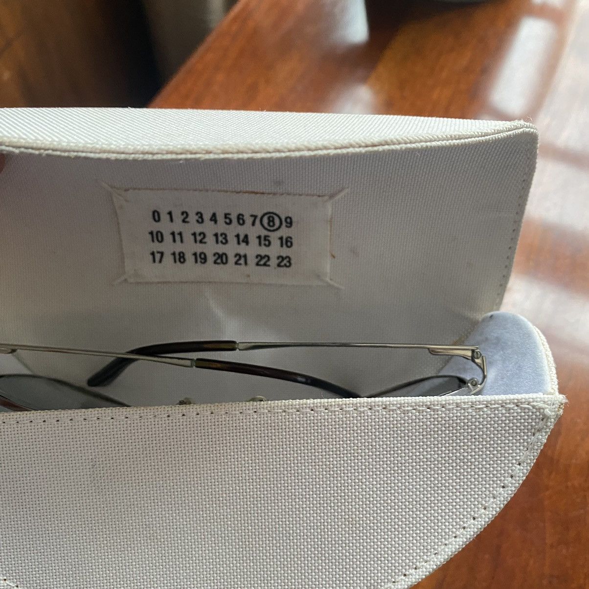 Maison Margiela Maison Margiela “Wrong Size” Cut Sunglasses Size ONE SIZE - 12 Thumbnail