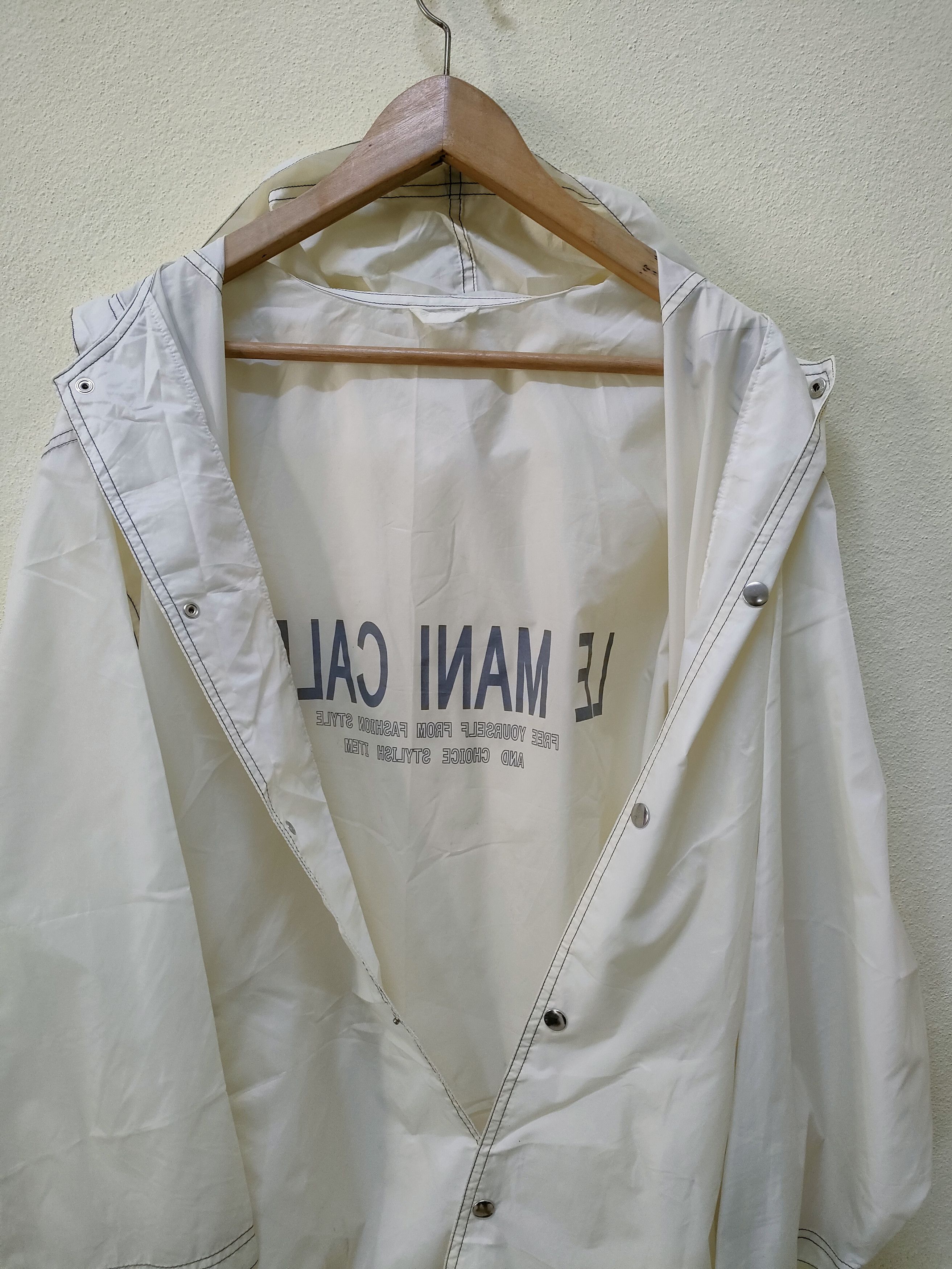 Other 🔥Le Mani Calde Transparent Raincoat Size US L / EU 52-54 / 3 - 6 Thumbnail