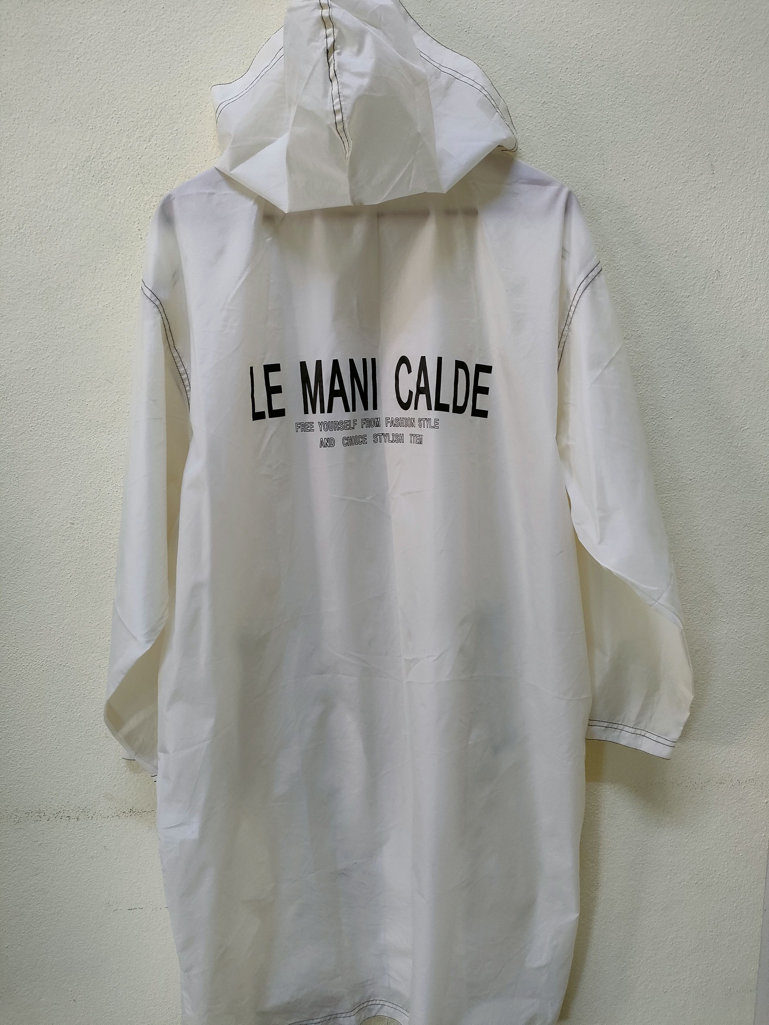 Other 🔥Le Mani Calde Transparent Raincoat Size US L / EU 52-54 / 3 - 2 Thumbnail