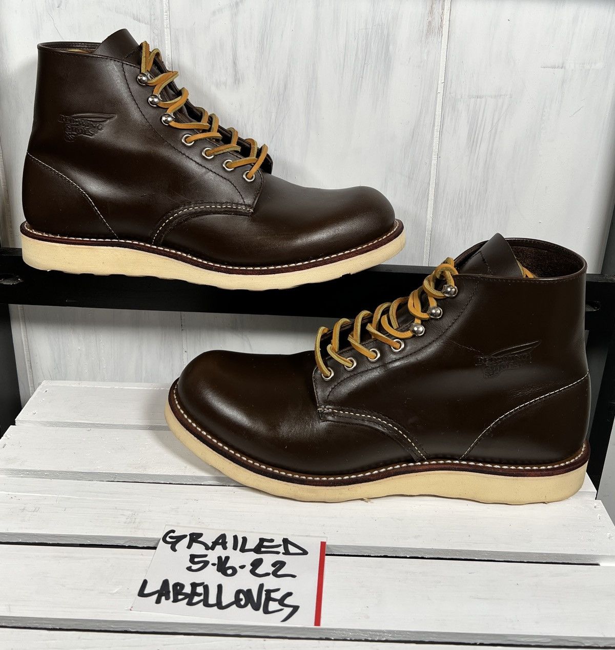 Red Wing 8132 Safety Toe VERY RARE | Grailed