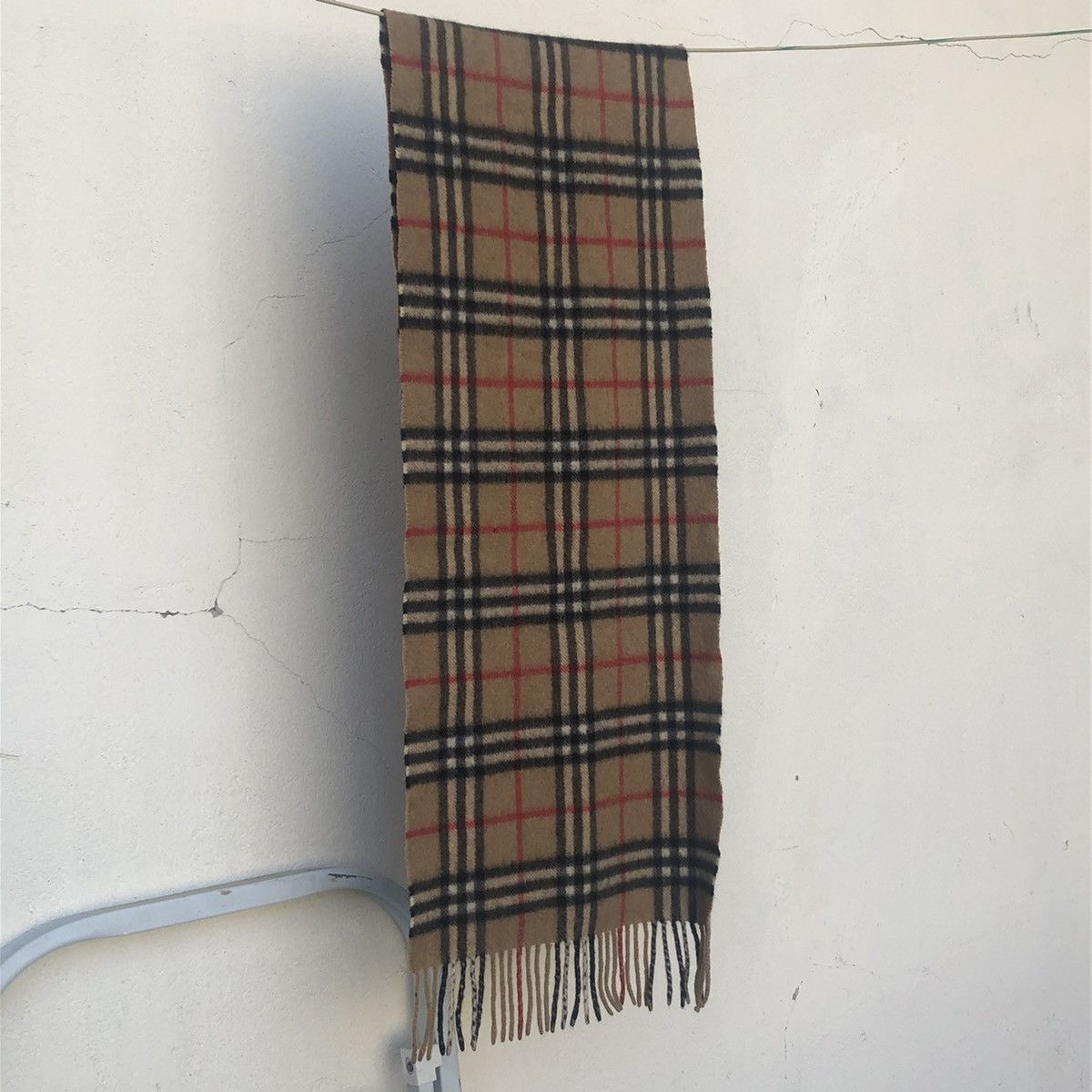 Burberry Burberry vintage scarf pure cashmere tartan nova check Size ONE SIZE - 3 Preview
