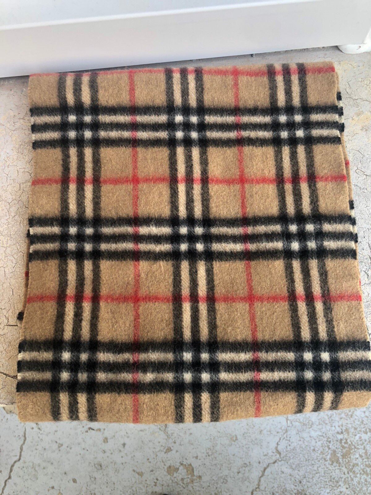 Burberry Burberry vintage scarf pure cashmere tartan nova check Size ONE SIZE - 1 Preview