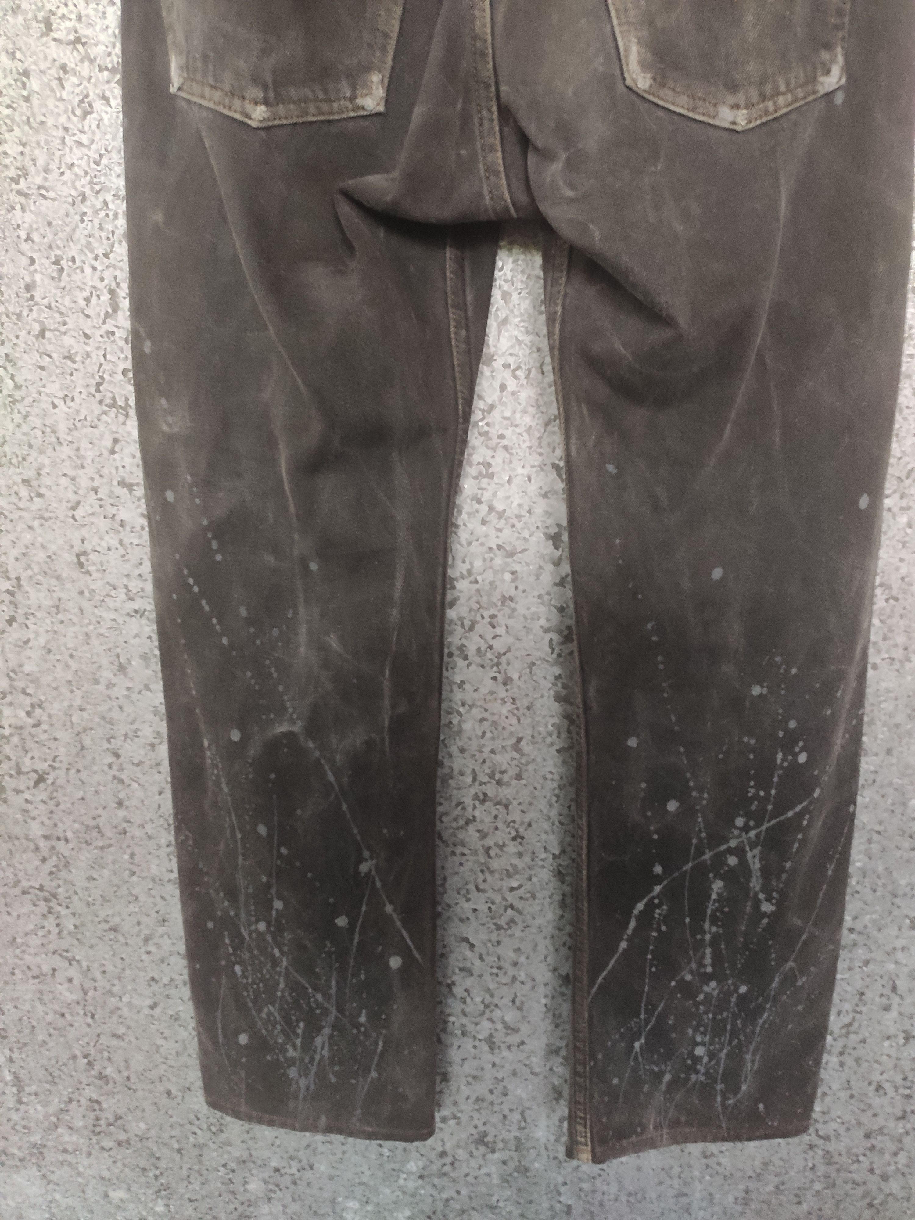 Levi's Vintage 90s Vintage Levis 505 painted jeans distressed Size US 32 / EU 48 - 7 Thumbnail