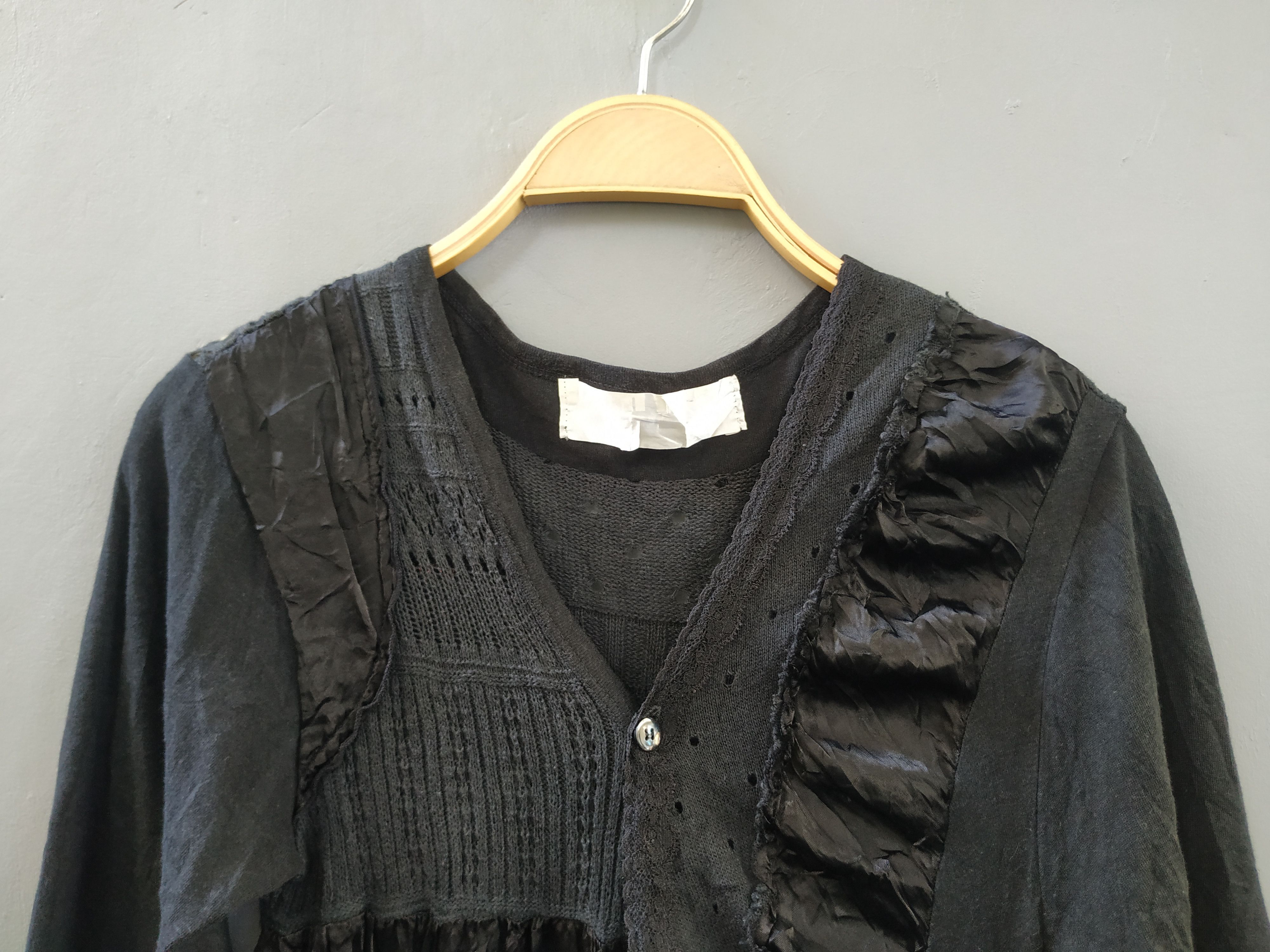 gomme Gomme asymmetrical knit cardigan Size US S / EU 44-46 / 1 - 4 Thumbnail