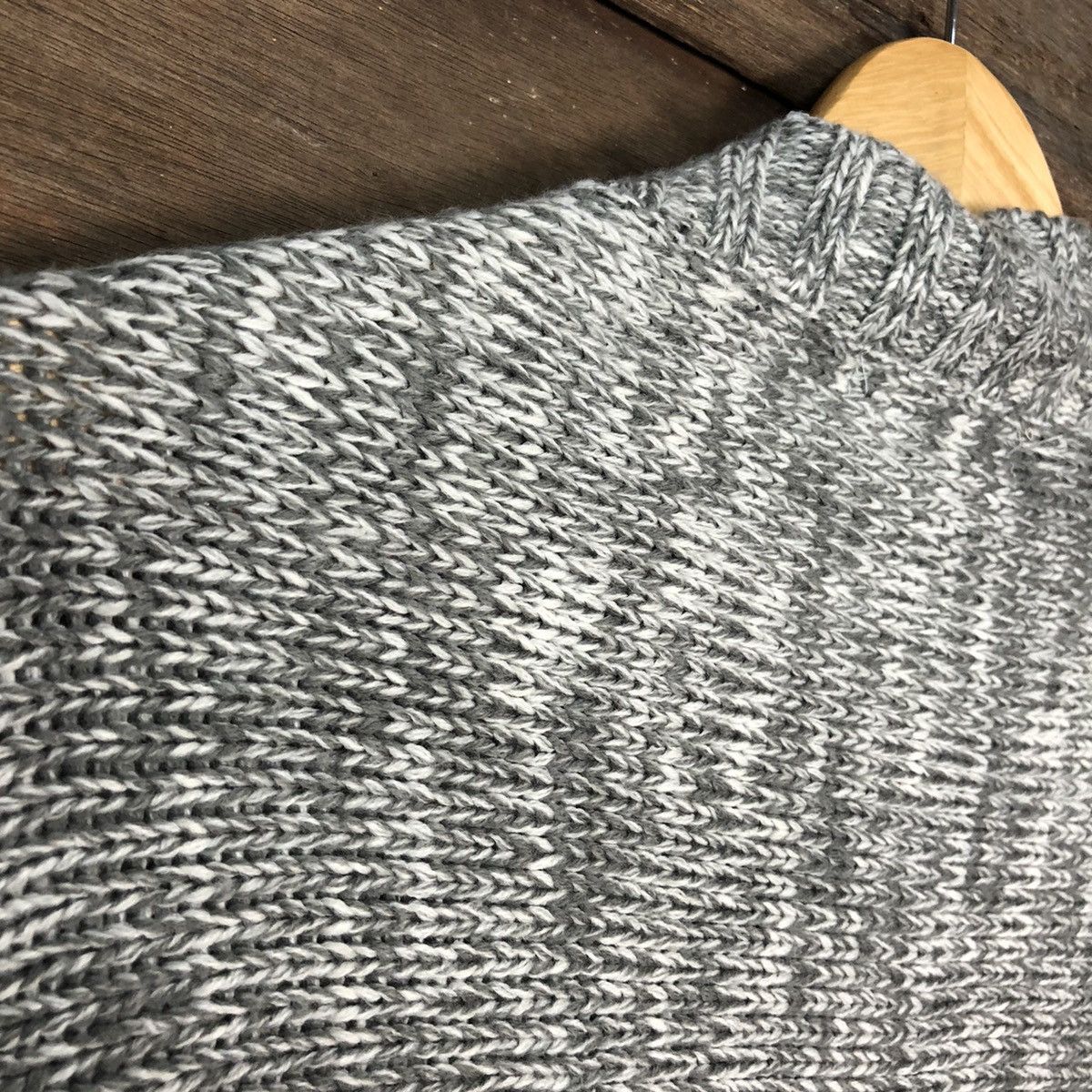 Vintage Juriano Jurrie Grey Free Size Knitwear cardigan #6809 Size US M / EU 48-50 / 2 - 10 Thumbnail