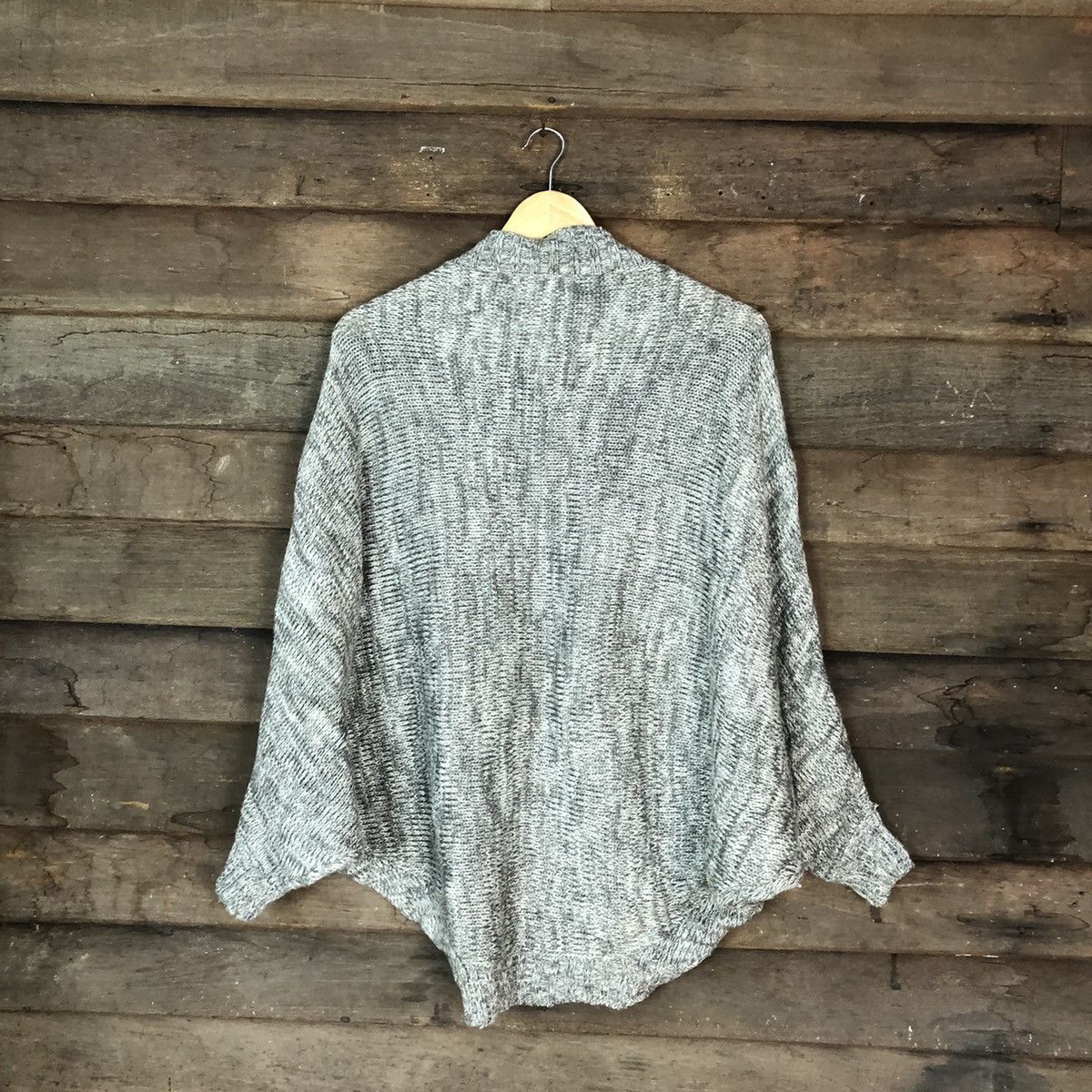 Vintage Juriano Jurrie Grey Free Size Knitwear cardigan #6809 Size US M / EU 48-50 / 2 - 9 Thumbnail