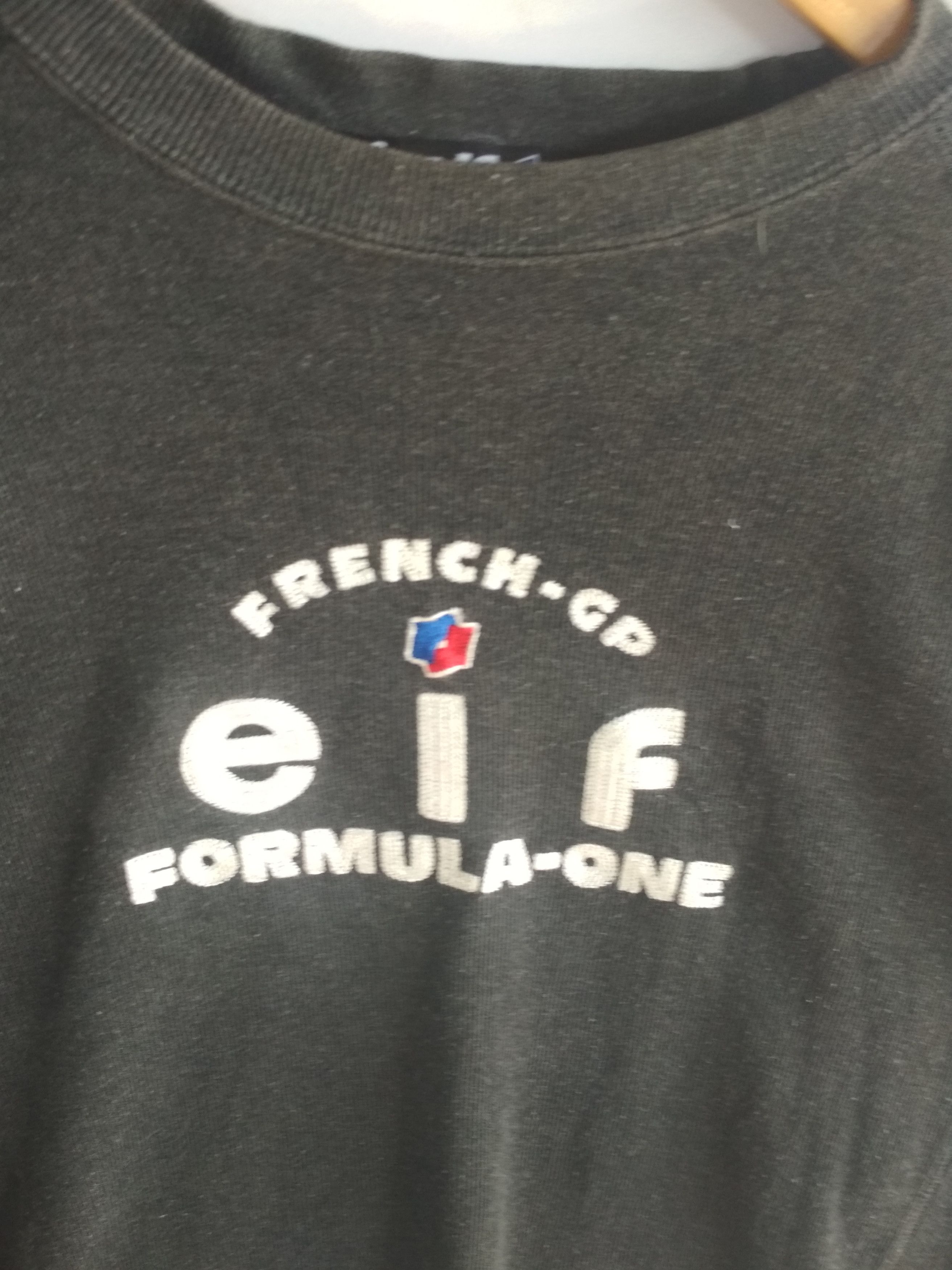 Other ELF FORMULA ONE LUBRICANT RACING SPELL OUT SWEATSHIRT Size US L / EU 52-54 / 3 - 2 Thumbnail