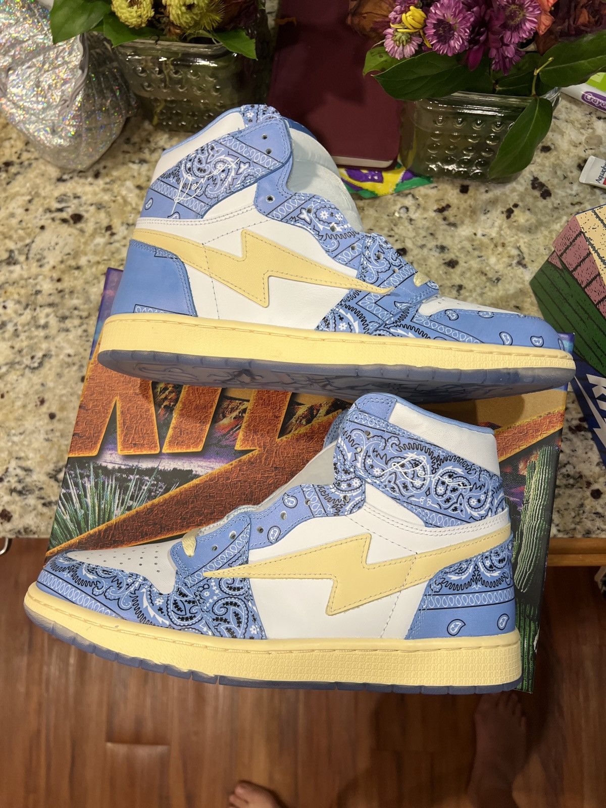 Reves Paris Reves Paris/Kiy ‘85 Hi David Weekes NYC PE Size US 10.5 / EU 43-44 - 1 Thumbnail