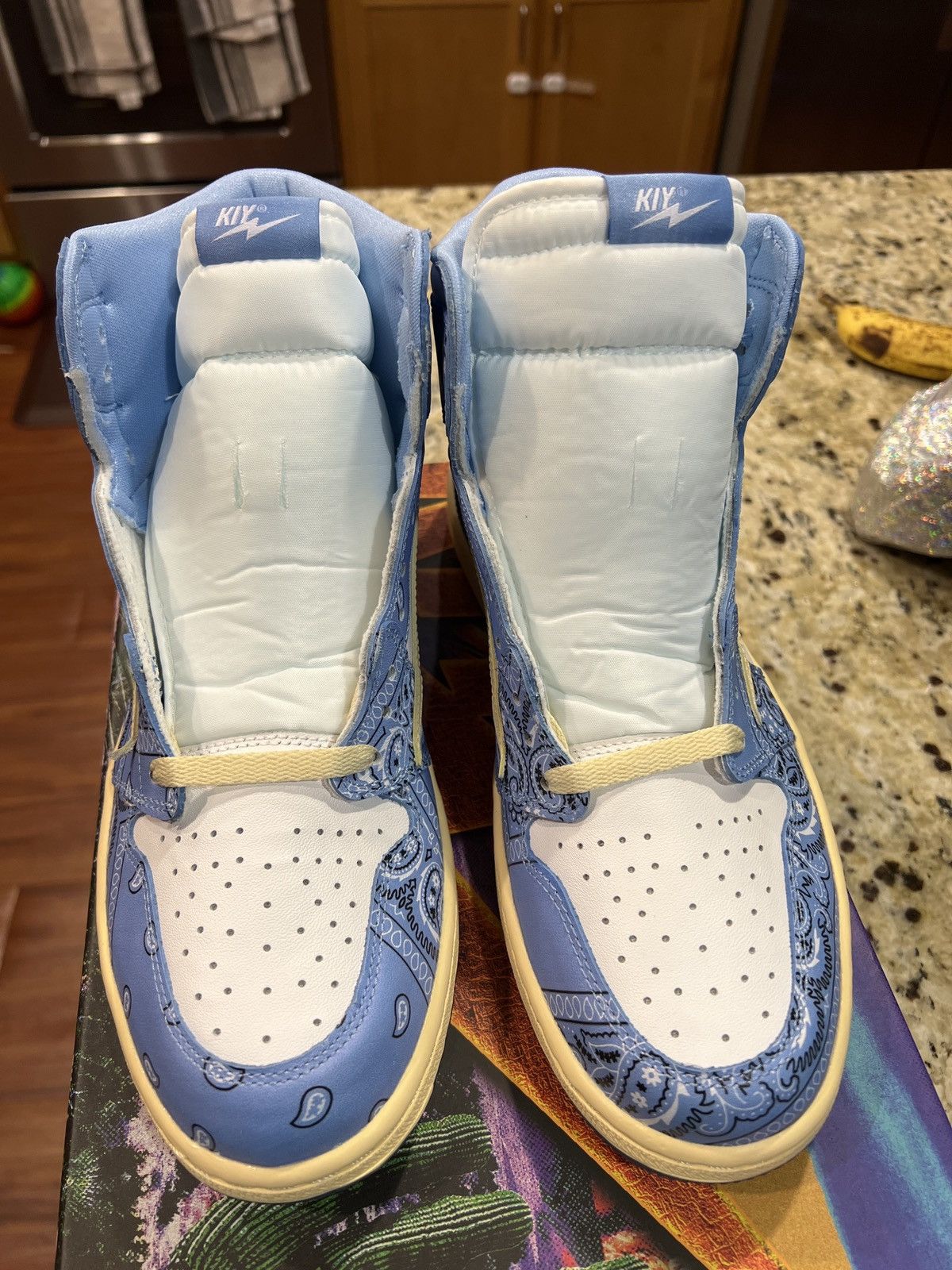Reves Paris Reves Paris/Kiy ‘85 Hi David Weekes NYC PE Size US 10.5 / EU 43-44 - 4 Thumbnail