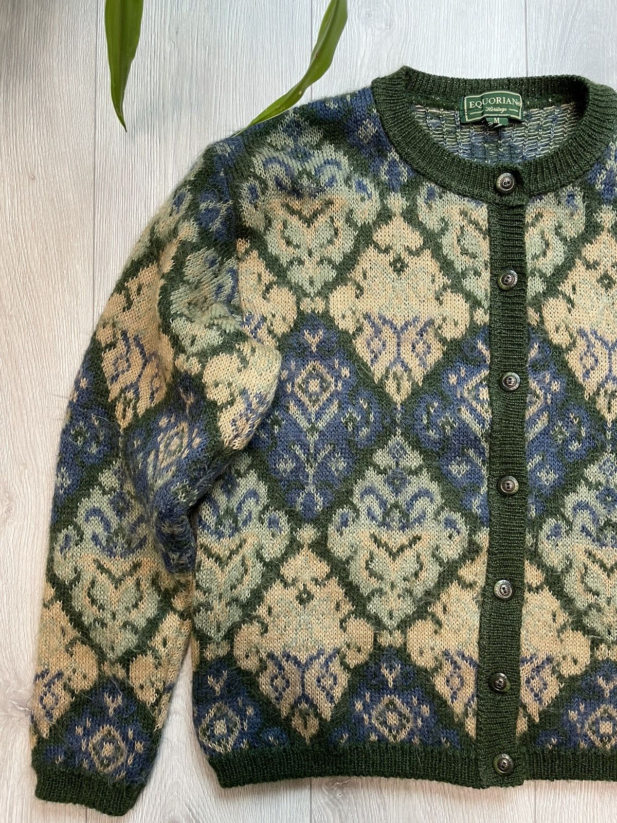 Japanese Brand × Vintage Mohair Vintage Cardigan Size US M / EU 48-50 / 2 - 5 Thumbnail