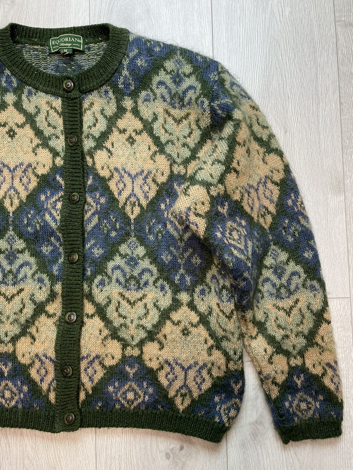 Japanese Brand × Vintage Mohair Vintage Cardigan Size US M / EU 48-50 / 2 - 4 Thumbnail