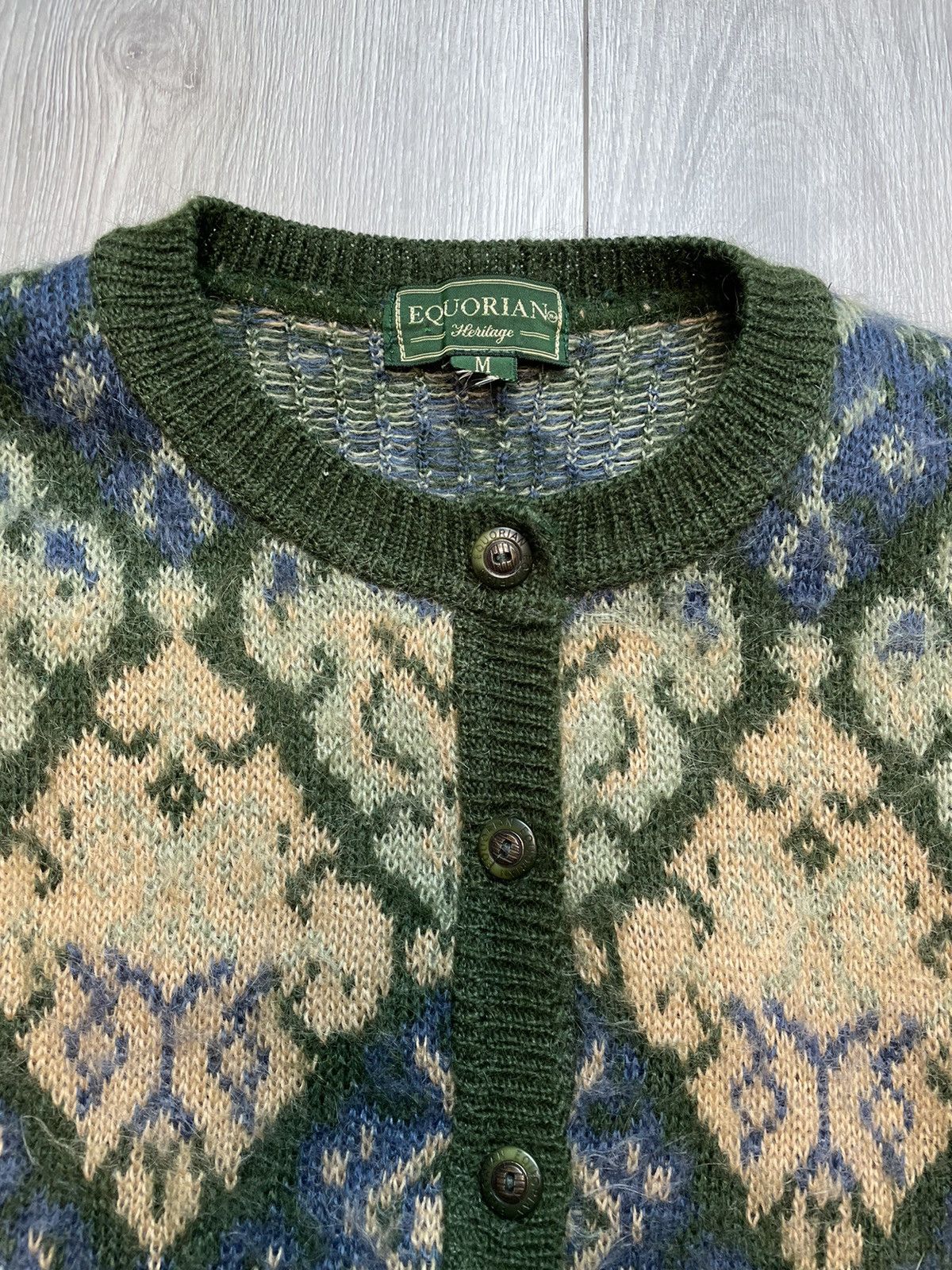 Japanese Brand × Vintage Mohair Vintage Cardigan Size US M / EU 48-50 / 2 - 6 Thumbnail