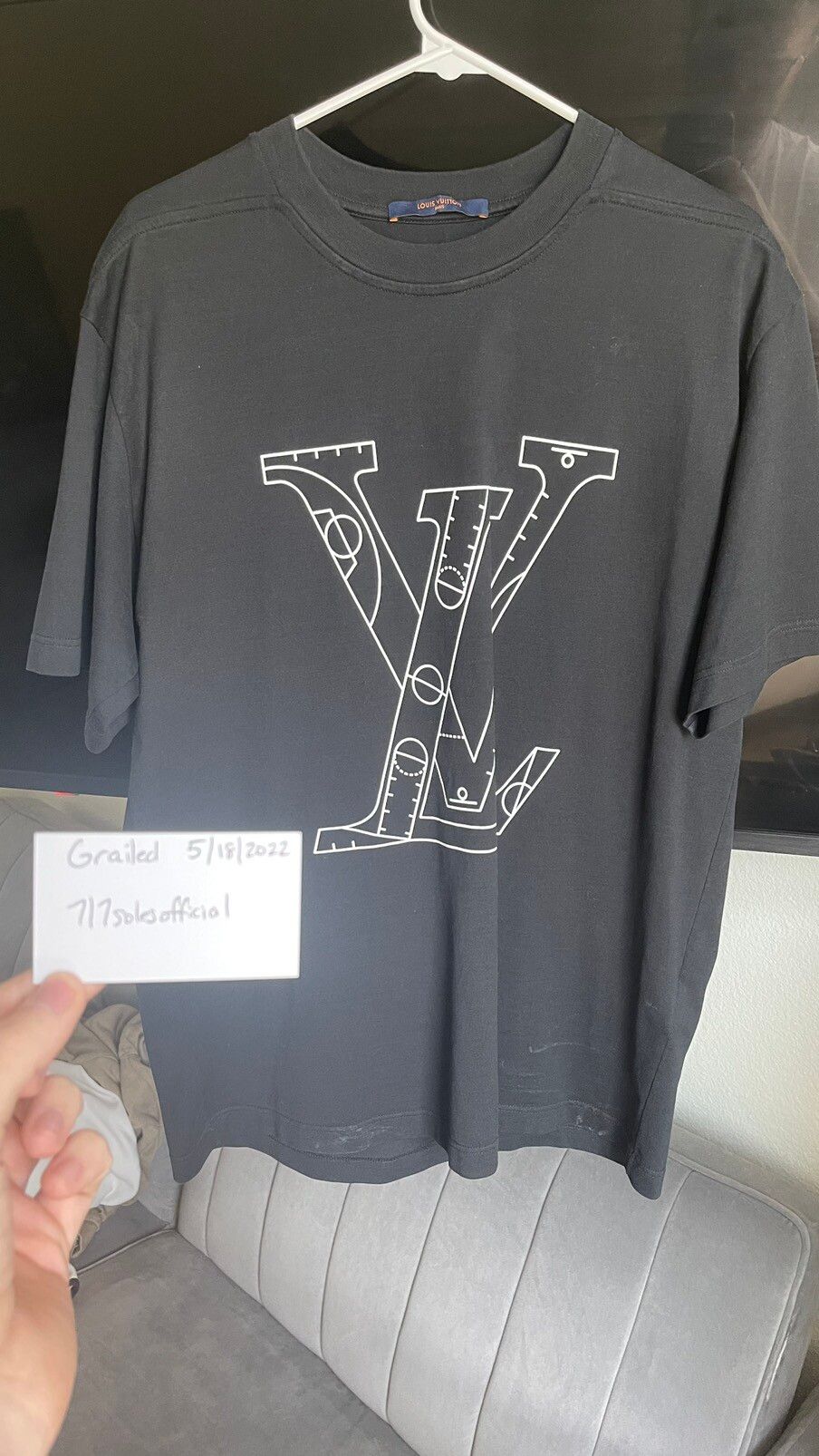 LOUIS VUITTON NBA t-shirt LV Virgil x NBA T-Shirt LV x NBA XXL size Mens.  £350.00 - PicClick UK
