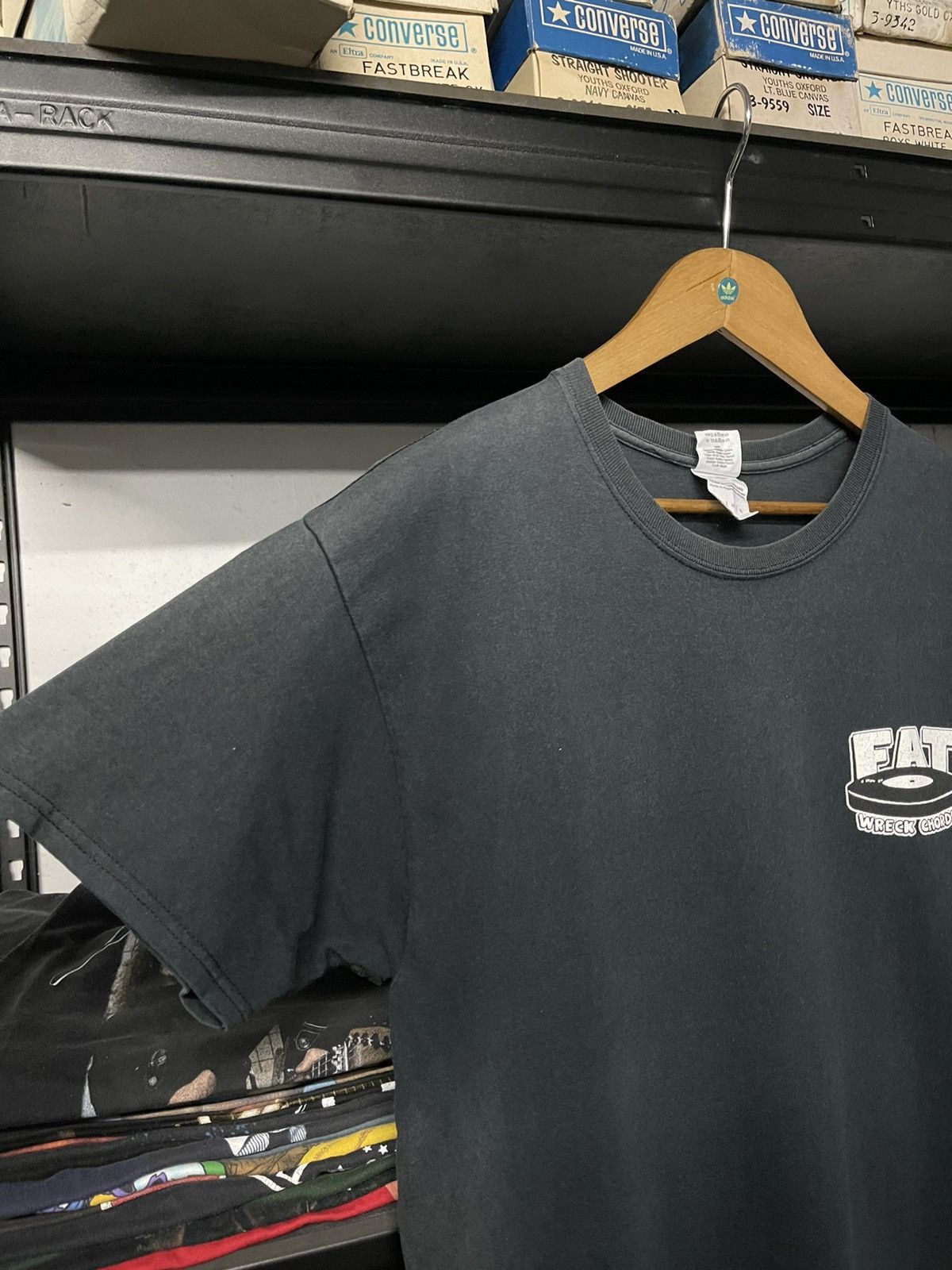 Band Tees × Vintage Fat Crecked For 25 Years Band Nofx Sun Faded Tees Size US L / EU 52-54 / 3 - 4 Thumbnail