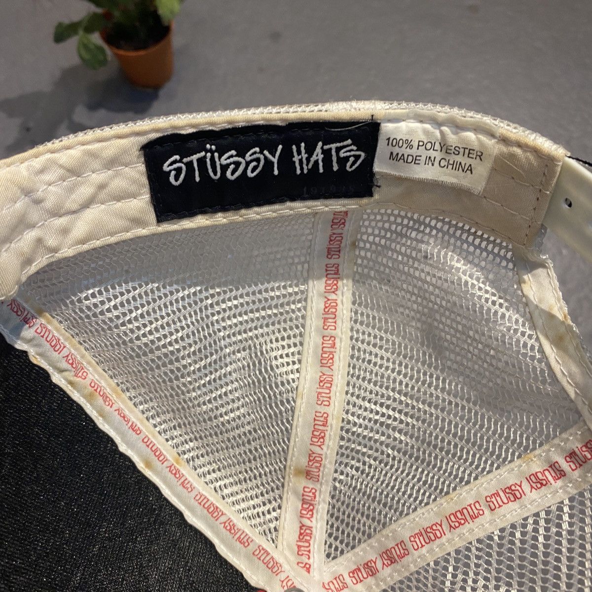 Futura Stussy x Futura Pattern Iconic Trucker Cap Size ONE SIZE - 7 Thumbnail