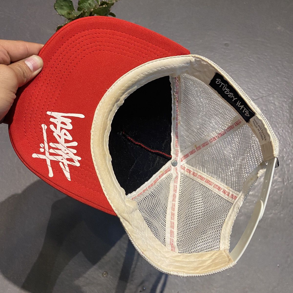 Futura Stussy x Futura Pattern Iconic Trucker Cap Size ONE SIZE - 8 Thumbnail