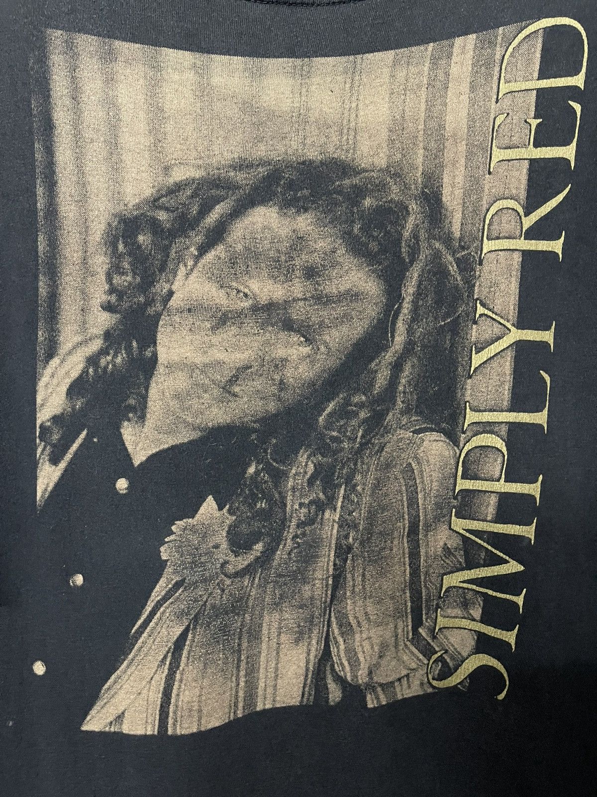Band Tees Thrashed Vintage 90s Simply Red Tour Distressed Europe Tees Size US L / EU 52-54 / 3 - 2 Thumbnail