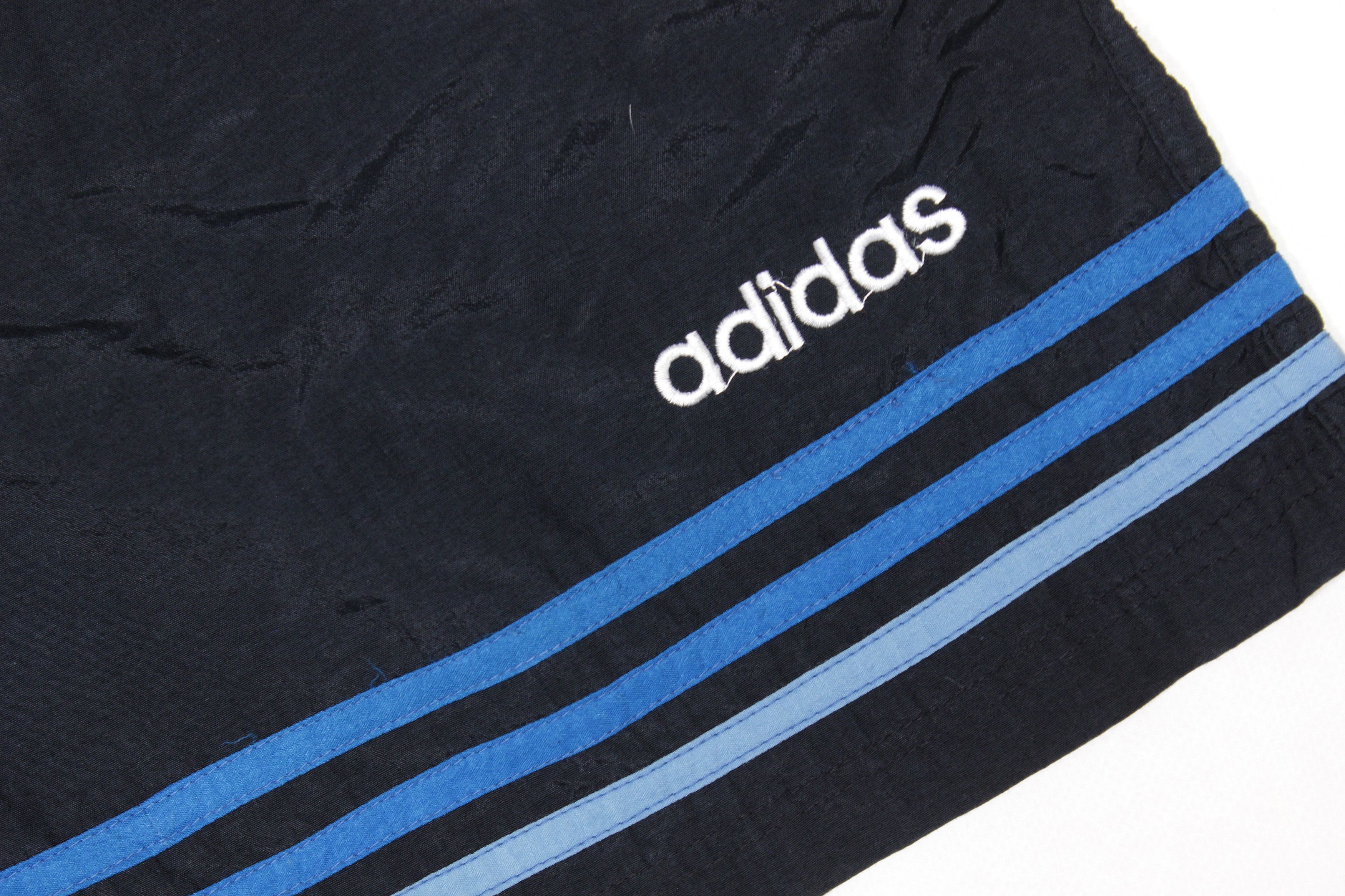 Adidas 90S Logo Nylon Swim Shorts Size US 32 / EU 48 - 3 Thumbnail