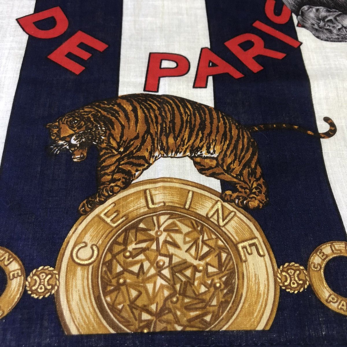 Celine × Vintage Celine Pocket Square | Bandana | Handkerchief Size ONE SIZE - 5 Thumbnail