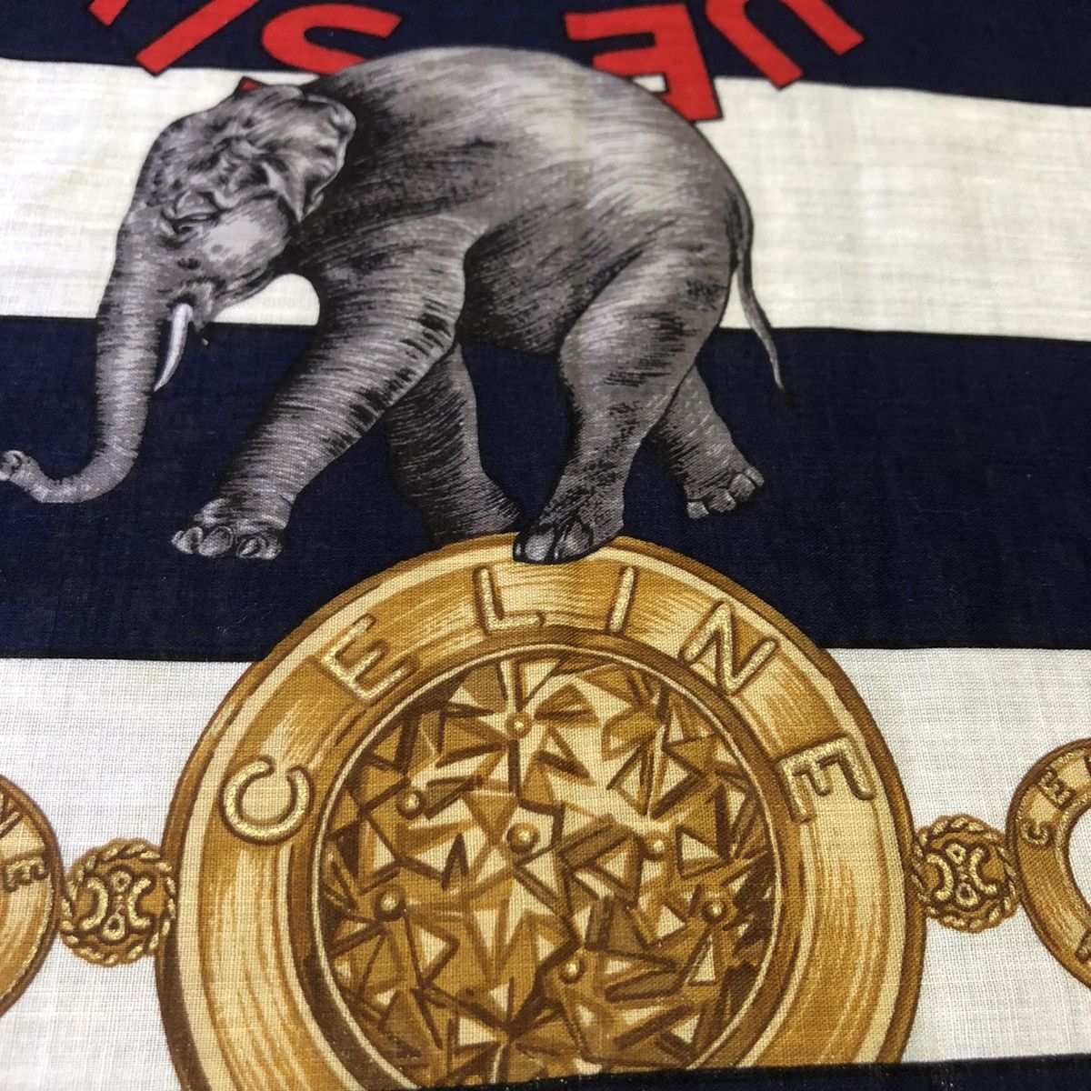 Celine × Vintage Celine Pocket Square | Bandana | Handkerchief Size ONE SIZE - 3 Thumbnail