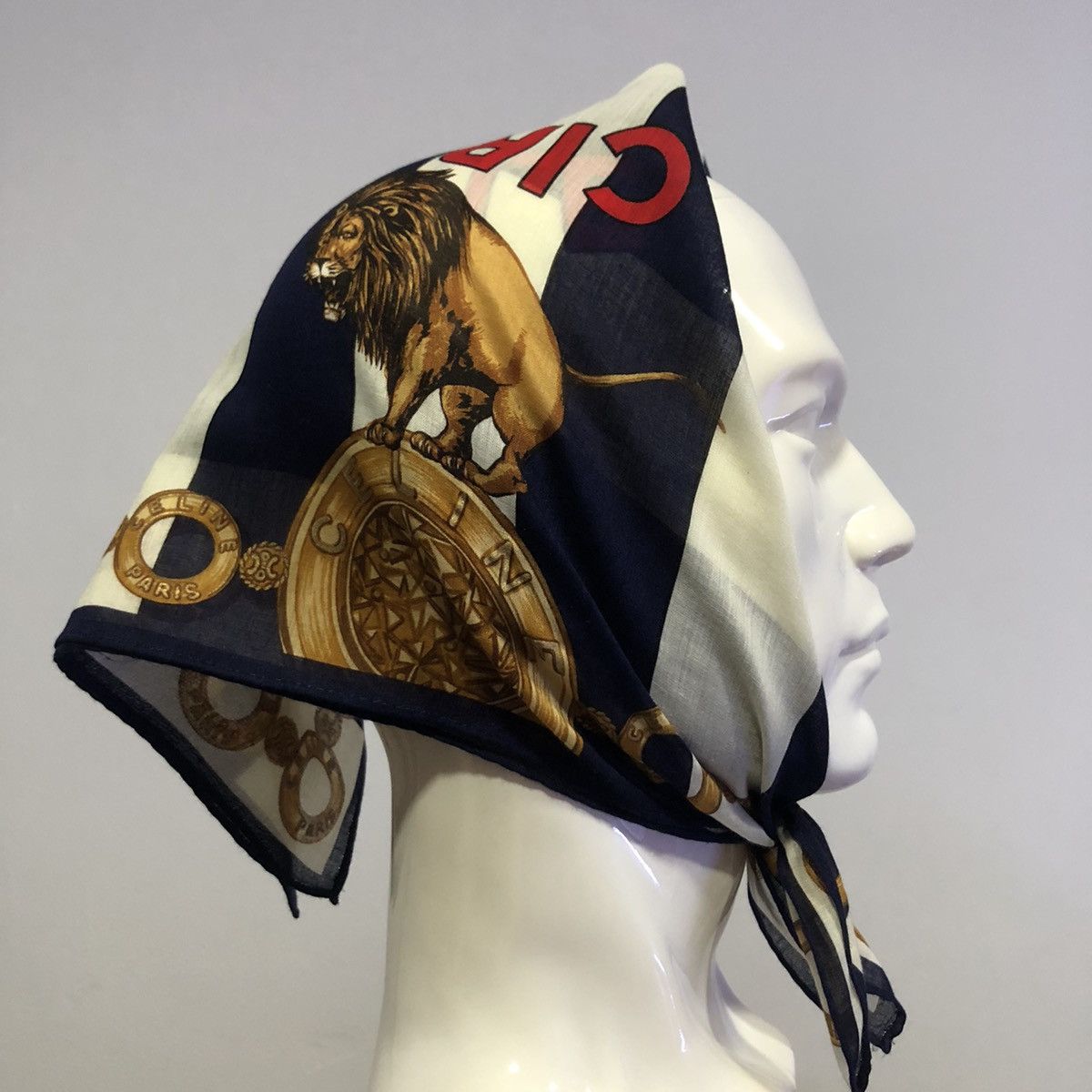Celine × Vintage Celine Pocket Square | Bandana | Handkerchief Size ONE SIZE - 1 Thumbnail