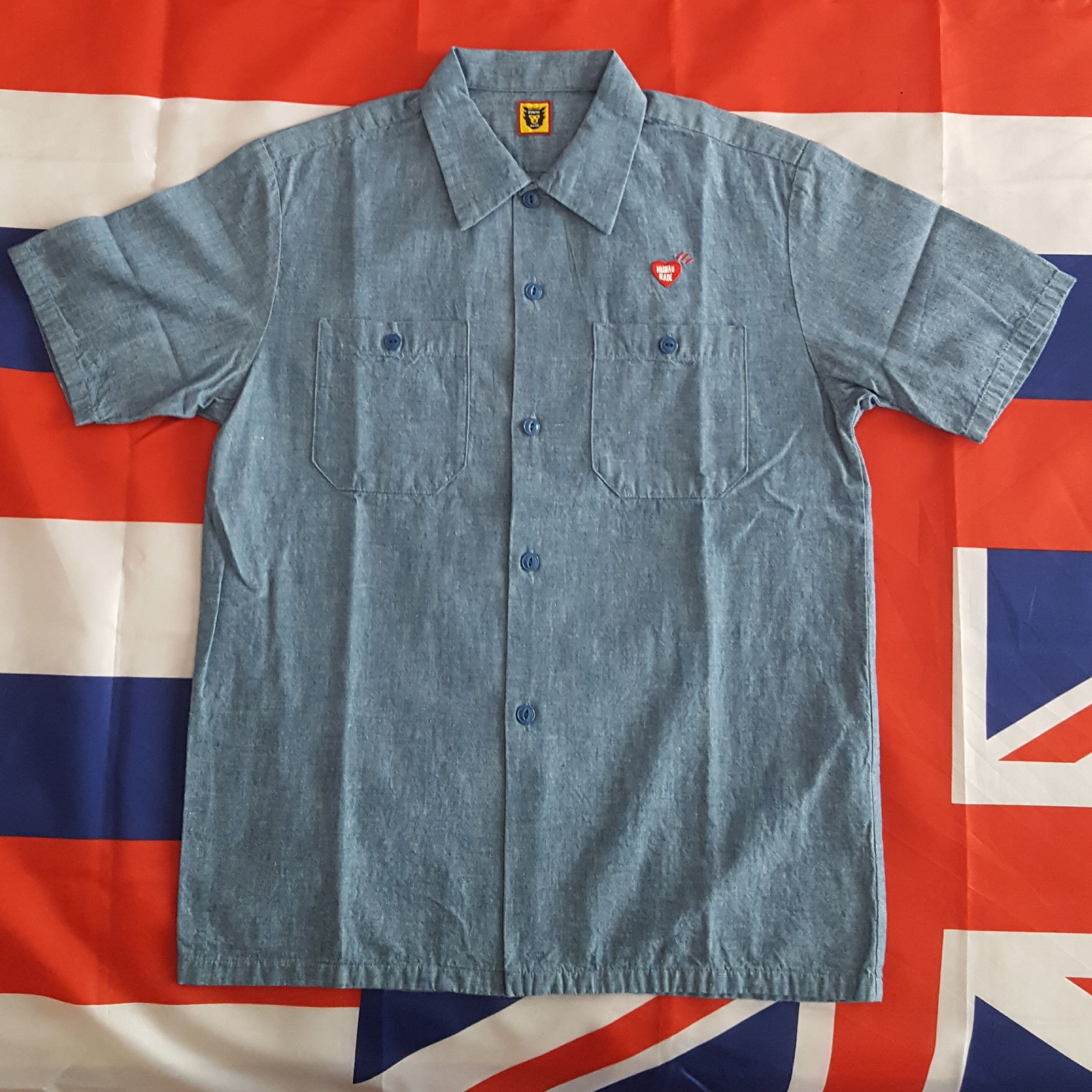 Human Made Chambray Work Shirt Size US S / EU 44-46 / 1 - 1 Thumbnail