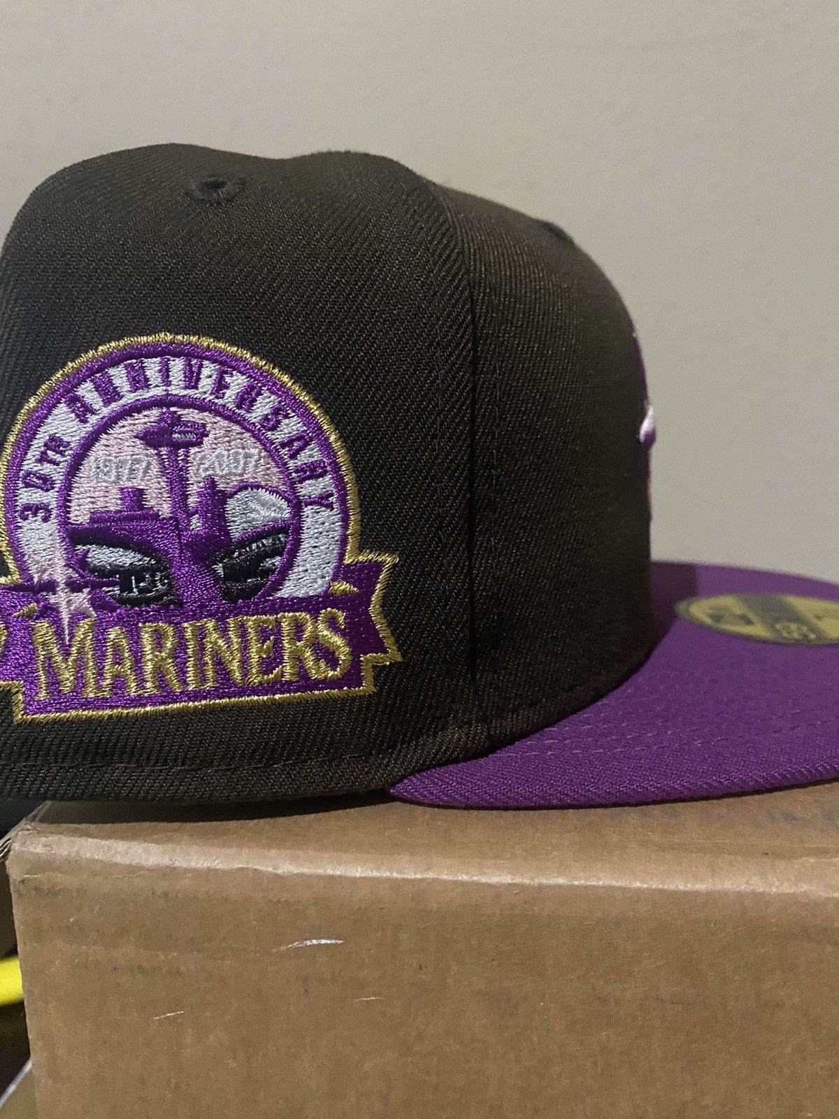 7 1/2 Seattle Mariners 30th Anniversary Coffee Purple
