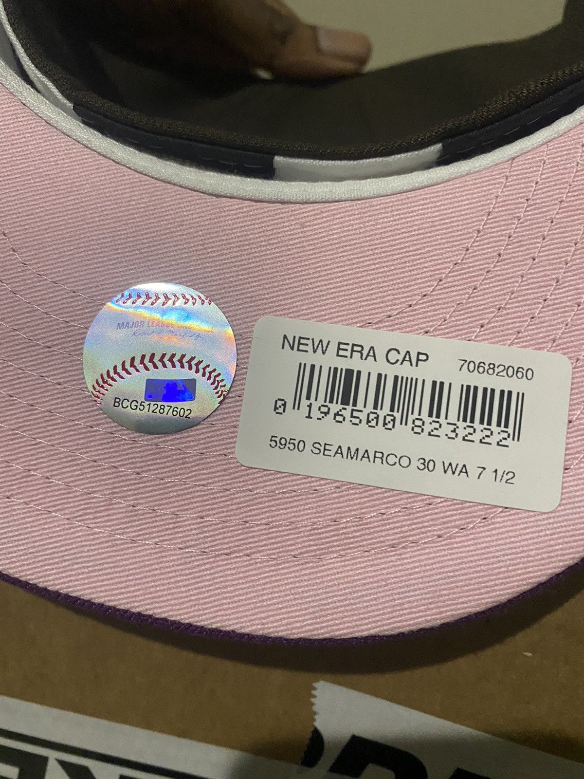 7 1/2 Seattle Mariners 30th Anniversary Coffee Purple