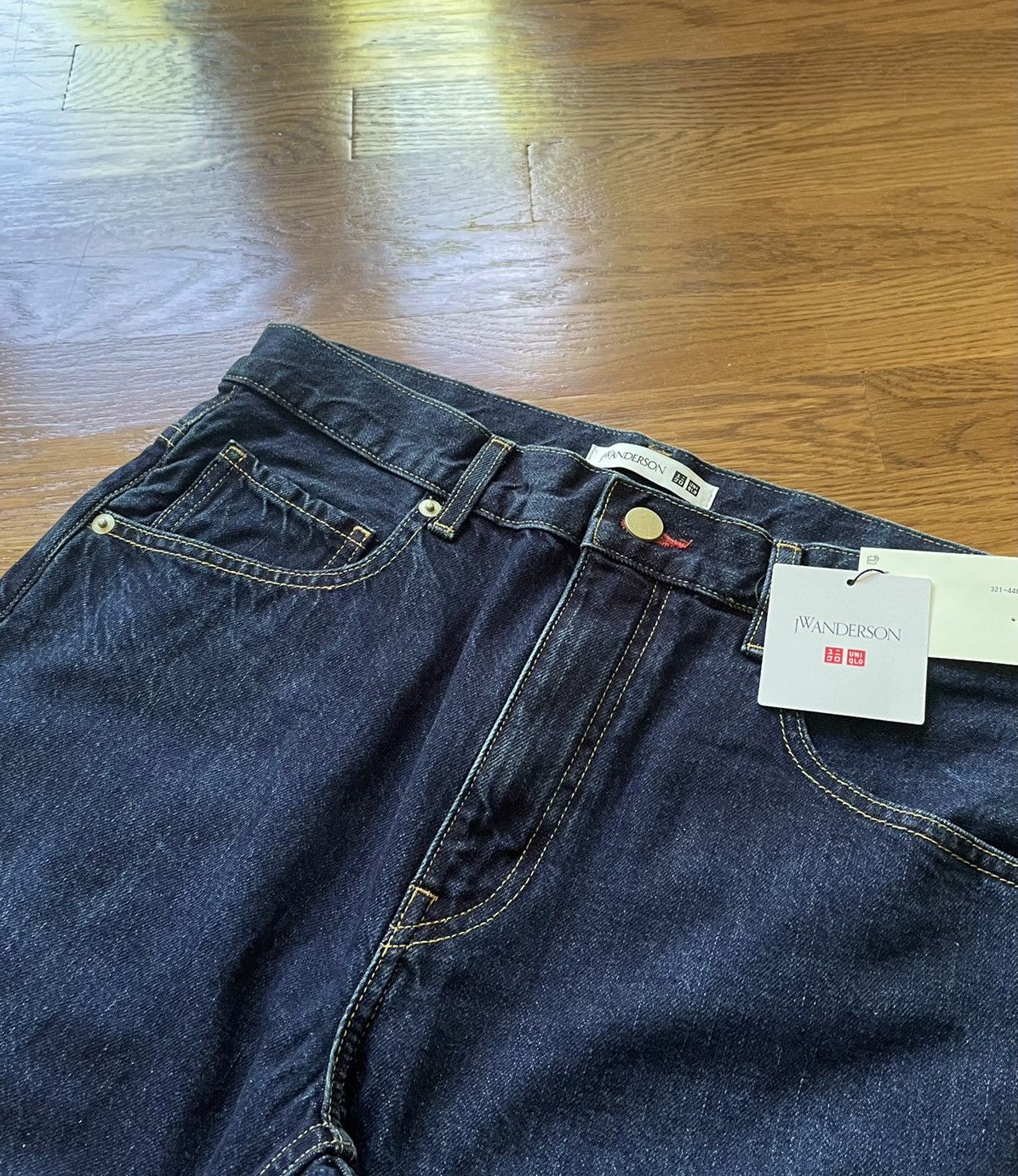 JW Anderson × Uniqlo Size 32 Dark Blue J.W. Anderson Jeans Bootcut Denim Pants Size US 32 / EU 48 - 11 Thumbnail