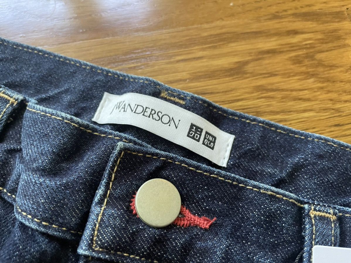 JW Anderson × Uniqlo Size 32 Dark Blue J.W. Anderson Jeans Bootcut Denim Pants Size US 32 / EU 48 - 16 Thumbnail