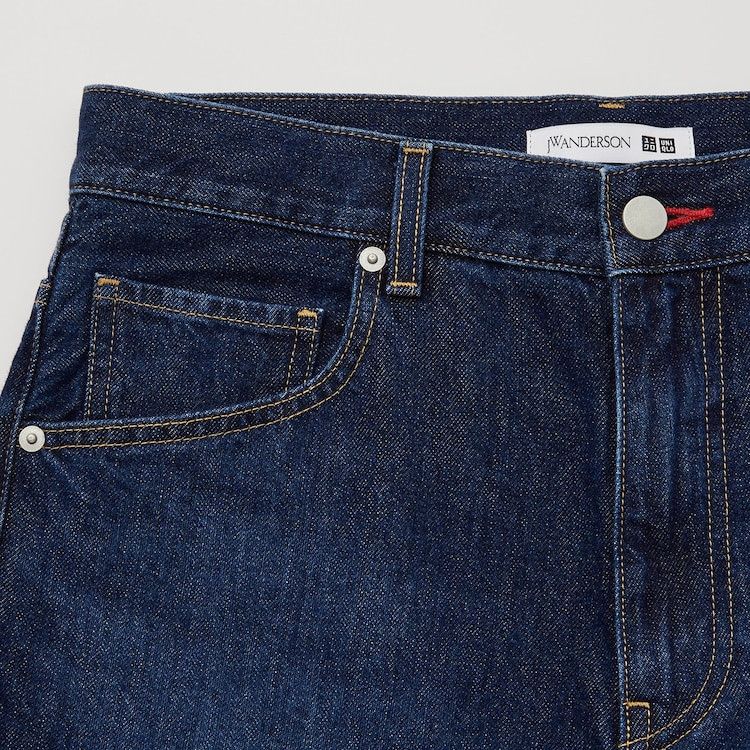 JW Anderson × Uniqlo Size 32 Dark Blue J.W. Anderson Jeans Bootcut Denim Pants Size US 32 / EU 48 - 12 Thumbnail