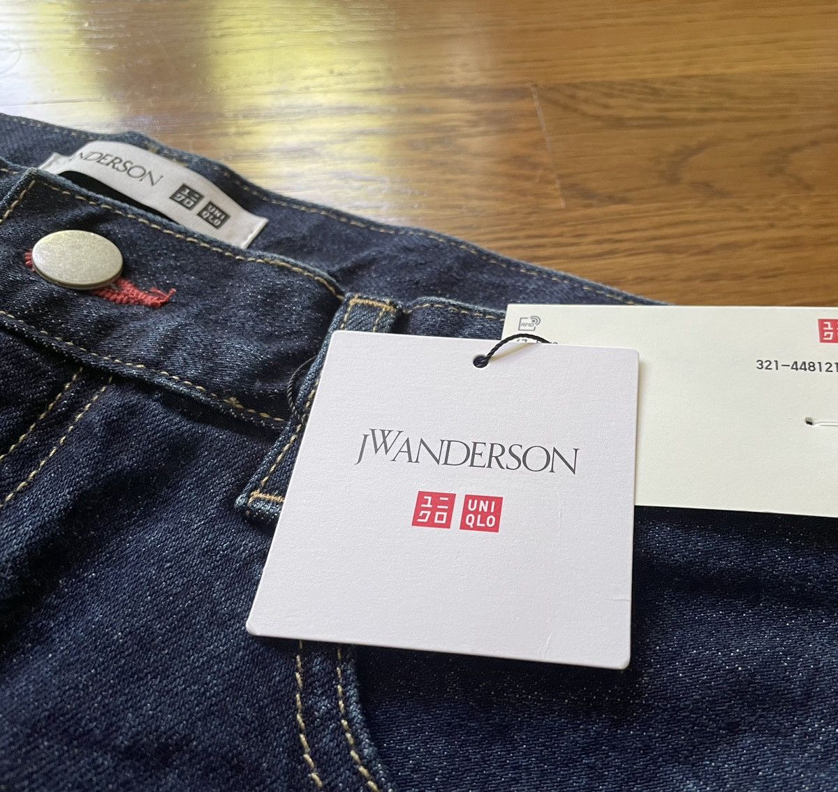 JW Anderson × Uniqlo Size 32 Dark Blue J.W. Anderson Jeans Bootcut Denim Pants Size US 32 / EU 48 - 15 Thumbnail