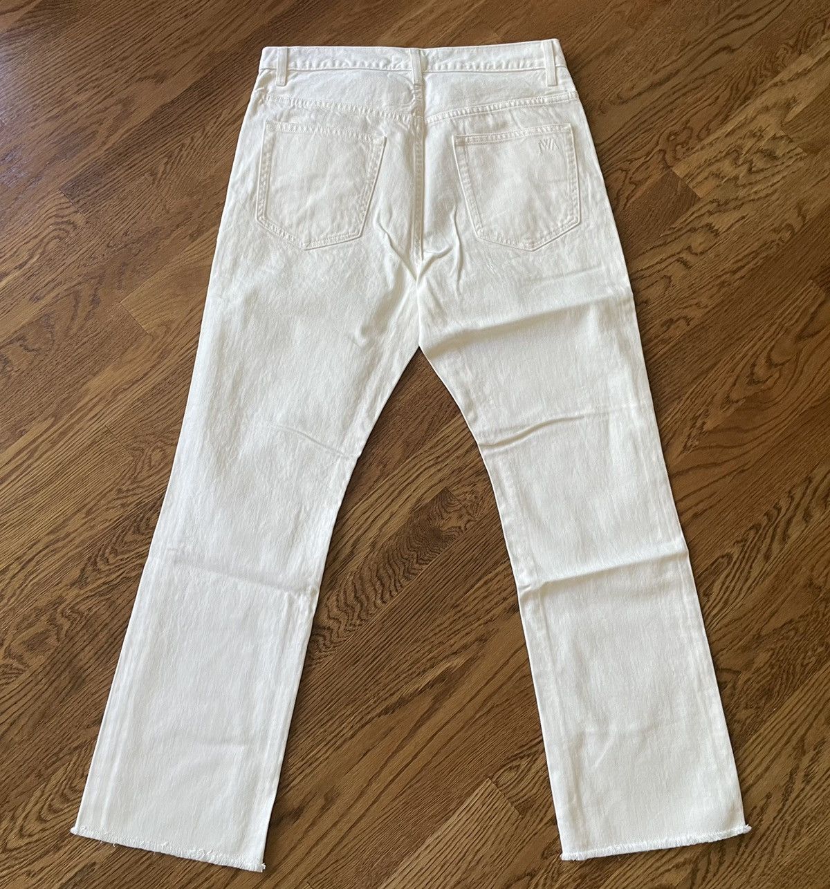 JW Anderson × Uniqlo Size 32 Off-White J.W. Anderson Jeans Bootcut Denim Pants Size US 32 / EU 48 - 2 Thumbnail