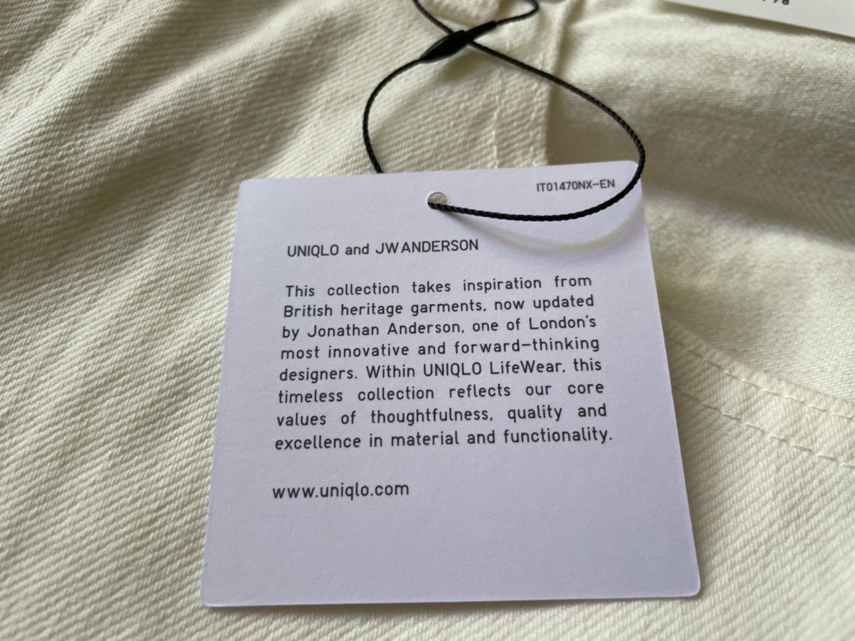 JW Anderson × Uniqlo Size 32 Off-White J.W. Anderson Jeans Bootcut Denim Pants Size US 32 / EU 48 - 15 Thumbnail