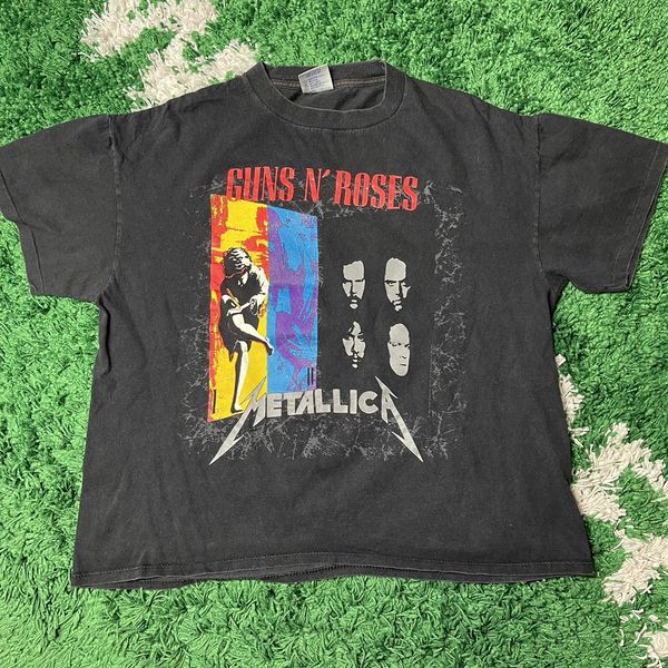 Vintage Vintage 1992 Metallica Guns N Roses Faith No More Tour Tee ...