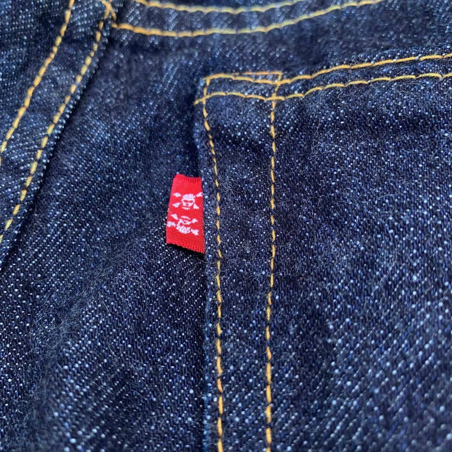 Other Skull Jeans by Alchemist Lot 5508XX Denim Pants Size US 31 - 8 Thumbnail