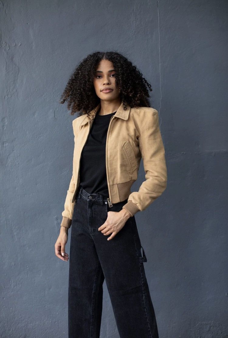 R13 Square shoulder bomber jacket. Medium Size M / US 6-8 / IT 42-44 - 16 Thumbnail