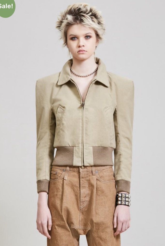 R13 Square shoulder bomber jacket. Medium Size M / US 6-8 / IT 42-44 - 1 Thumbnail