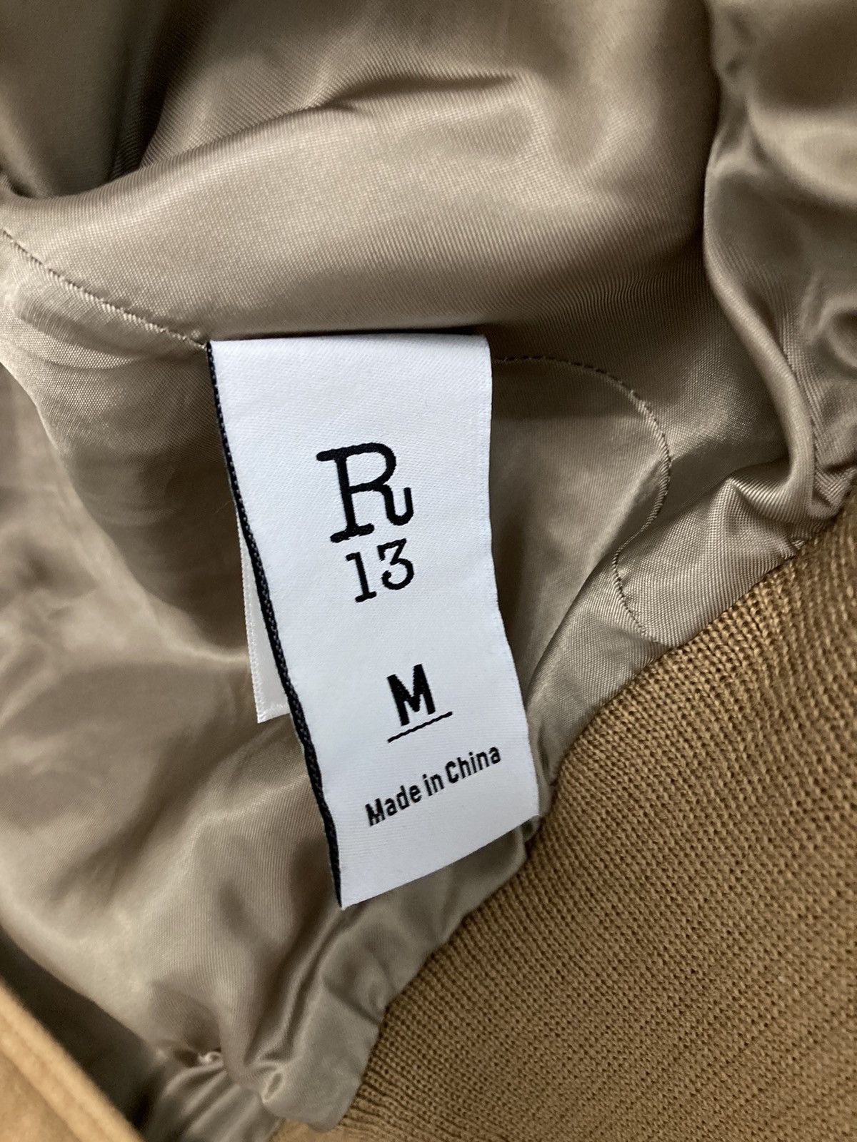 R13 Square shoulder bomber jacket. Medium Size M / US 6-8 / IT 42-44 - 10 Thumbnail