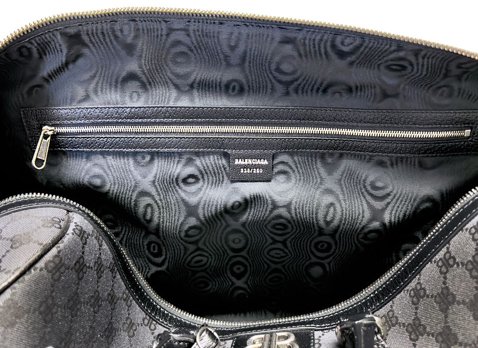 Gucci x Balenciaga The Hacker Project Medium Duffle Bag Black
