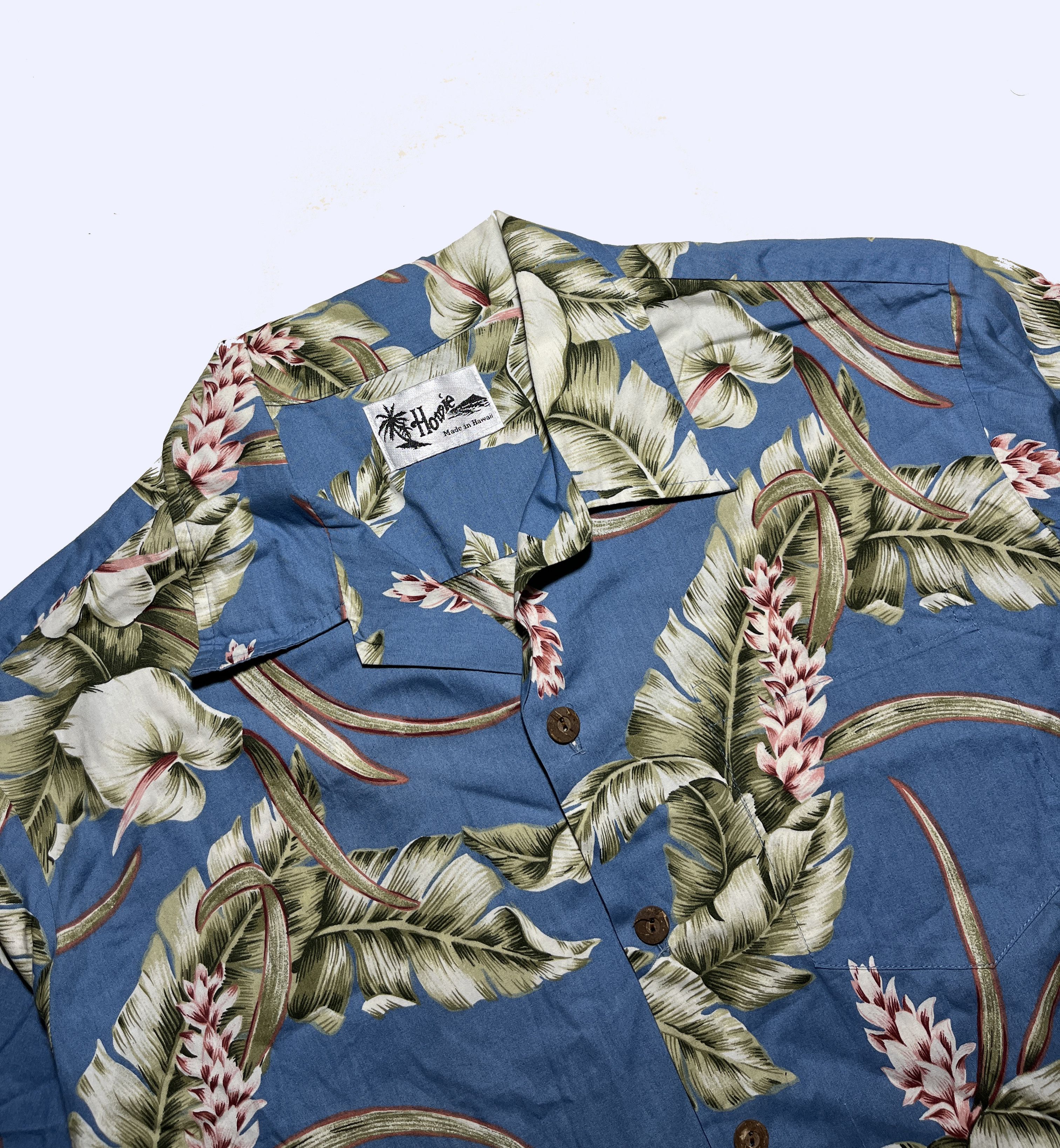 Other HOWIE Hawaiian Floral Ornamental Aloha Shirt Size US M / EU 48-50 / 2 - 4 Thumbnail