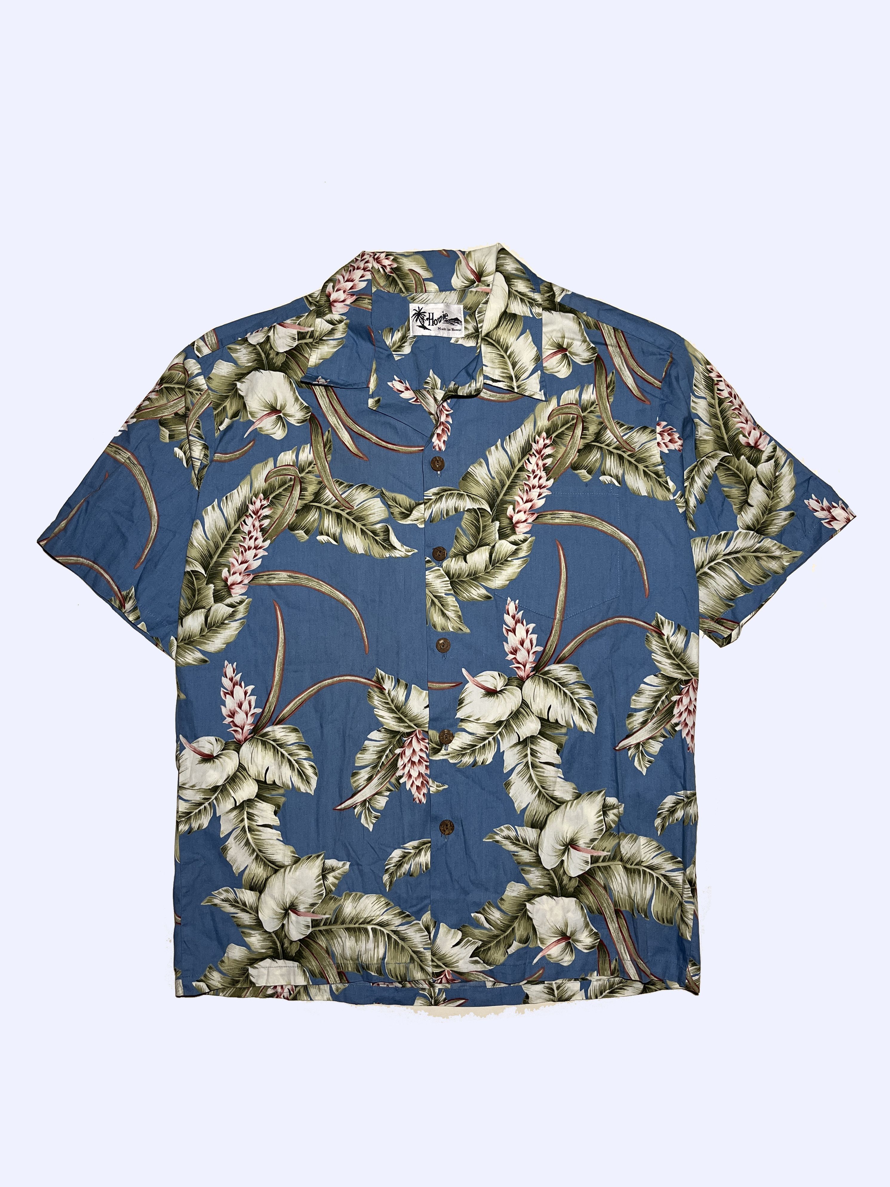 Other HOWIE Hawaiian Floral Ornamental Aloha Shirt Size US M / EU 48-50 / 2 - 1 Thumbnail